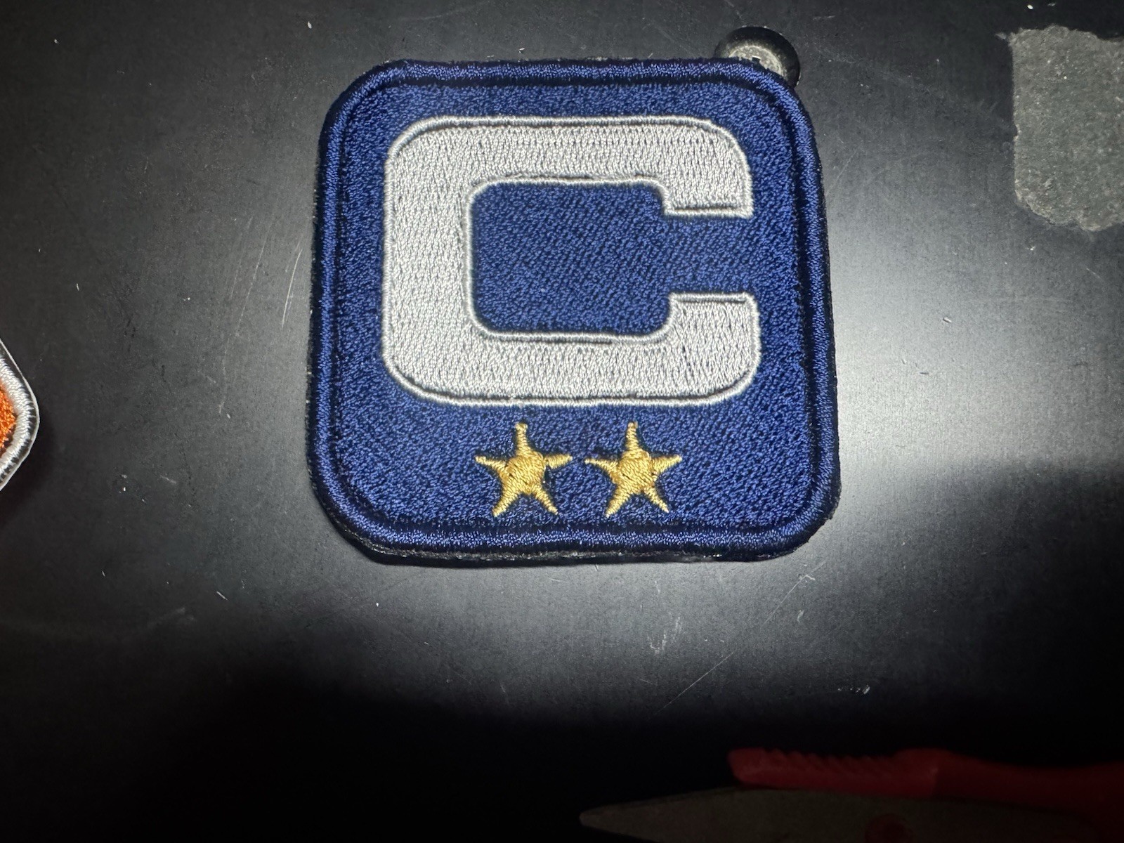 Bears CALEB WILLIAMS Captain Patch For IRON ON Chicago NFC Best !! VMH