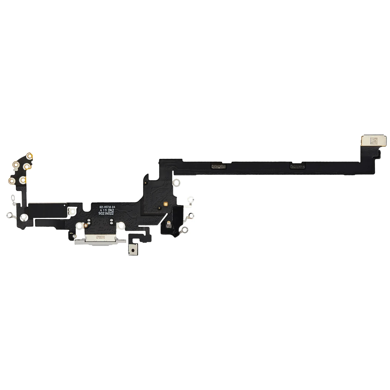 Genuine OEM i phone 17 Pro Charging Port Flex Cable (Silver) Pull US Version