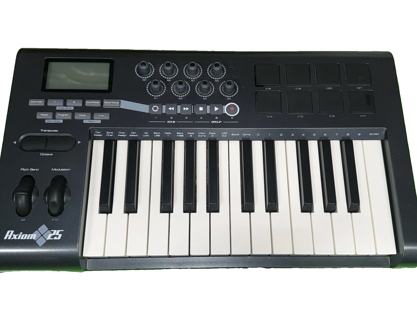 M-Audio Axiom 25 USB MIDI Keyboard Controller 25-Key Drum Pads Knobs 670754