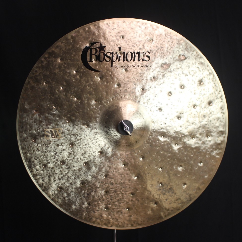 Bosphorus 22" Syncopation SW Ride - 2153g (video demo)