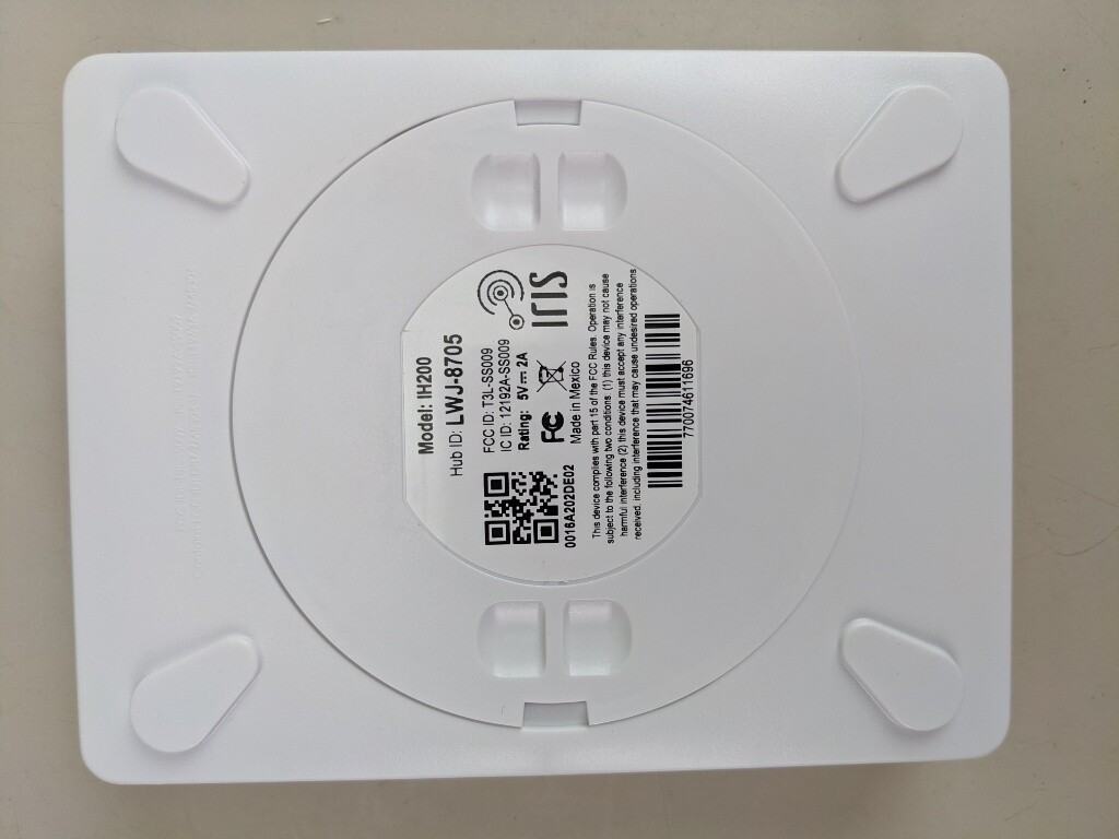 IRIS Smart Hub Ih200 Home Automation Controller
