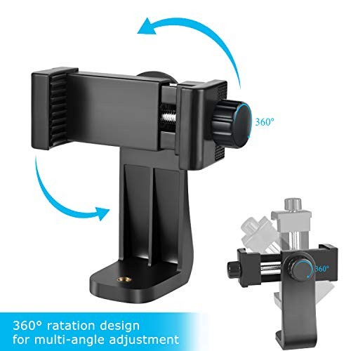 Premium Smartphone Holder/Vertical and Horizontal Tripod Mount Adapter