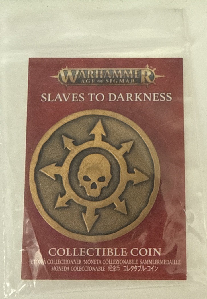 Age of Sigmar: Slaves to Darkness Collectible Coin