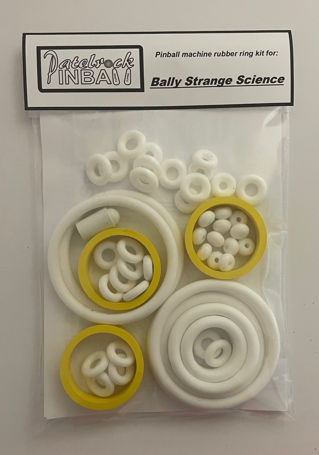 1986 Bally Midway Strange Science Pinball Machine SILICONE / RUBBER Ring Kit