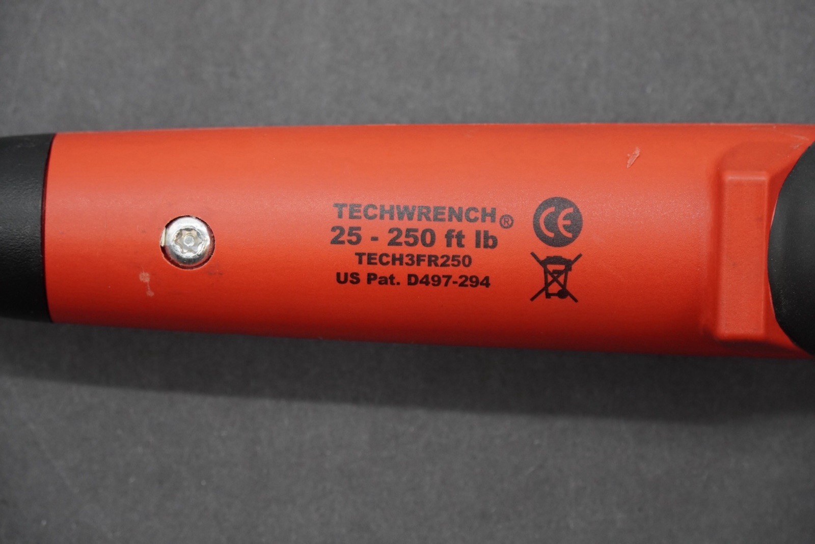 Snap On Tools Torque Wrench 1/2” Drive Techwrench Electronic 25-250ft TECH3FR250