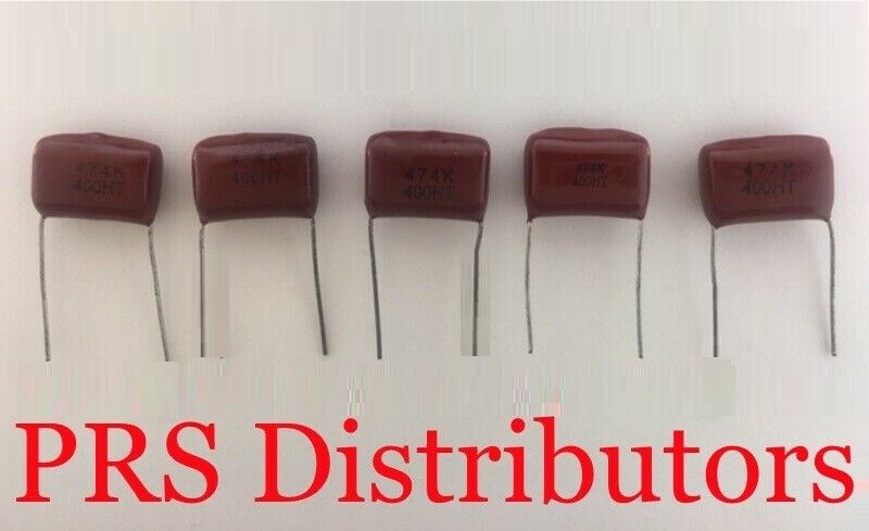Metallized Film Capacitor 474 400V 470nF 0.47uF Polyester Capacitor 5 Pieces
