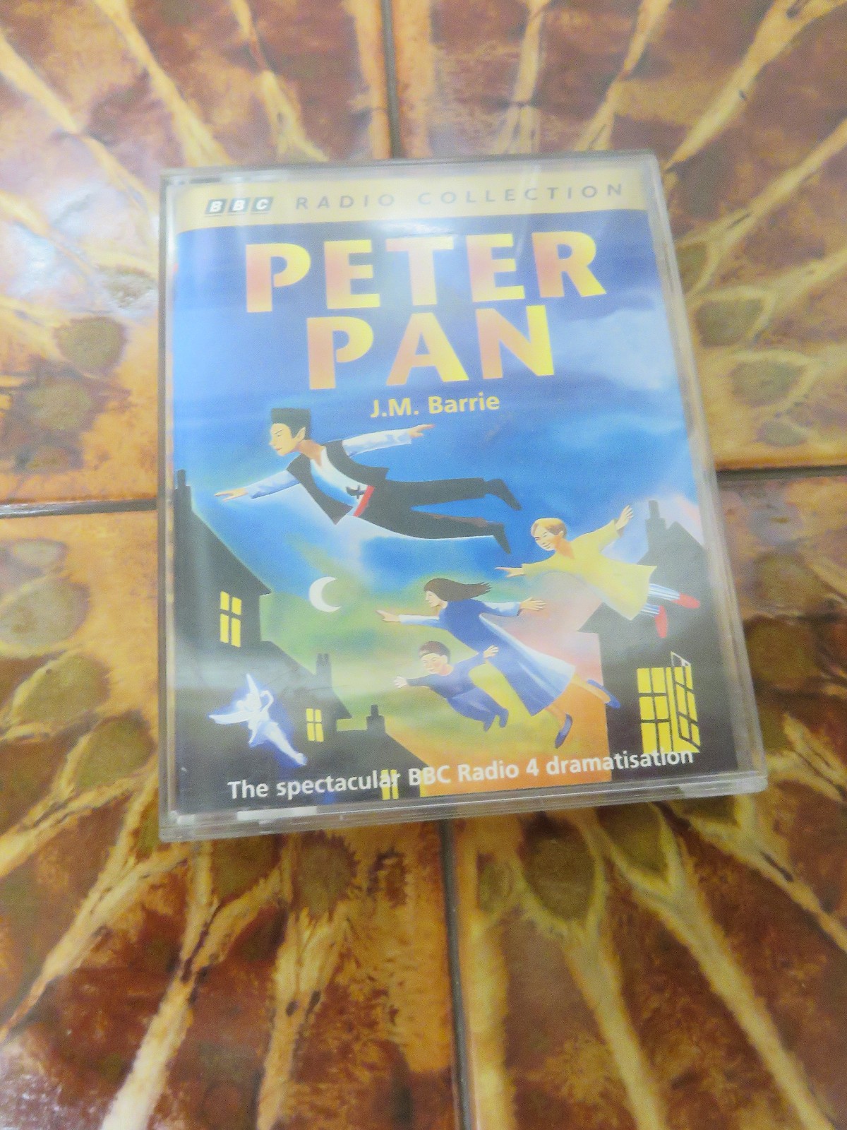 Peter Pan dramatisation j.m.barrie bbc radio collection audio cassettes vgc 1995