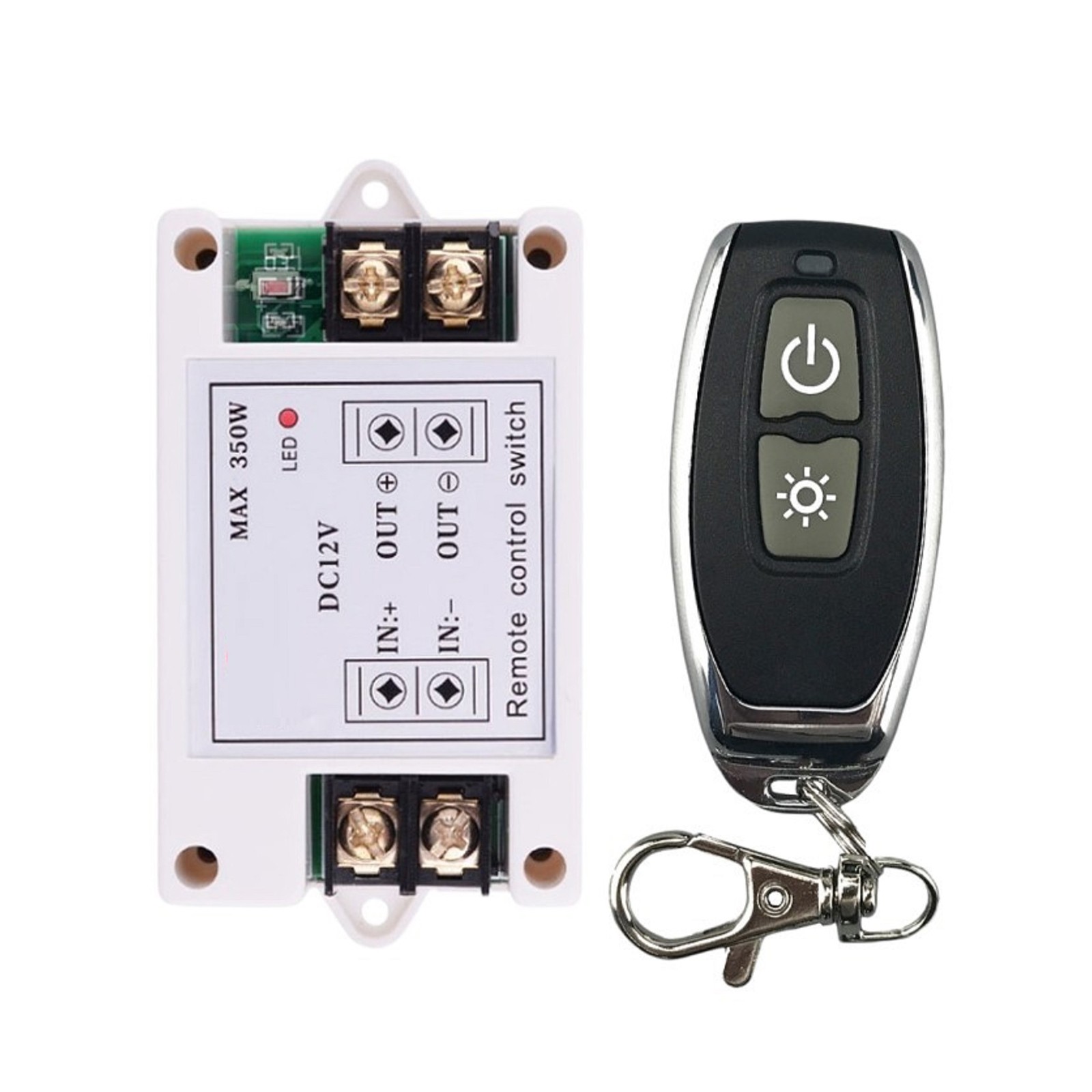 High Power Remote Control Switch Wireless Receiver With 433mhz Remote Control Q