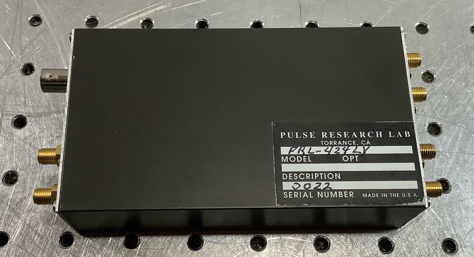 Pulse Research Lab PRL-424LV Fanout Buffer Universal Differential & TTL Inputs