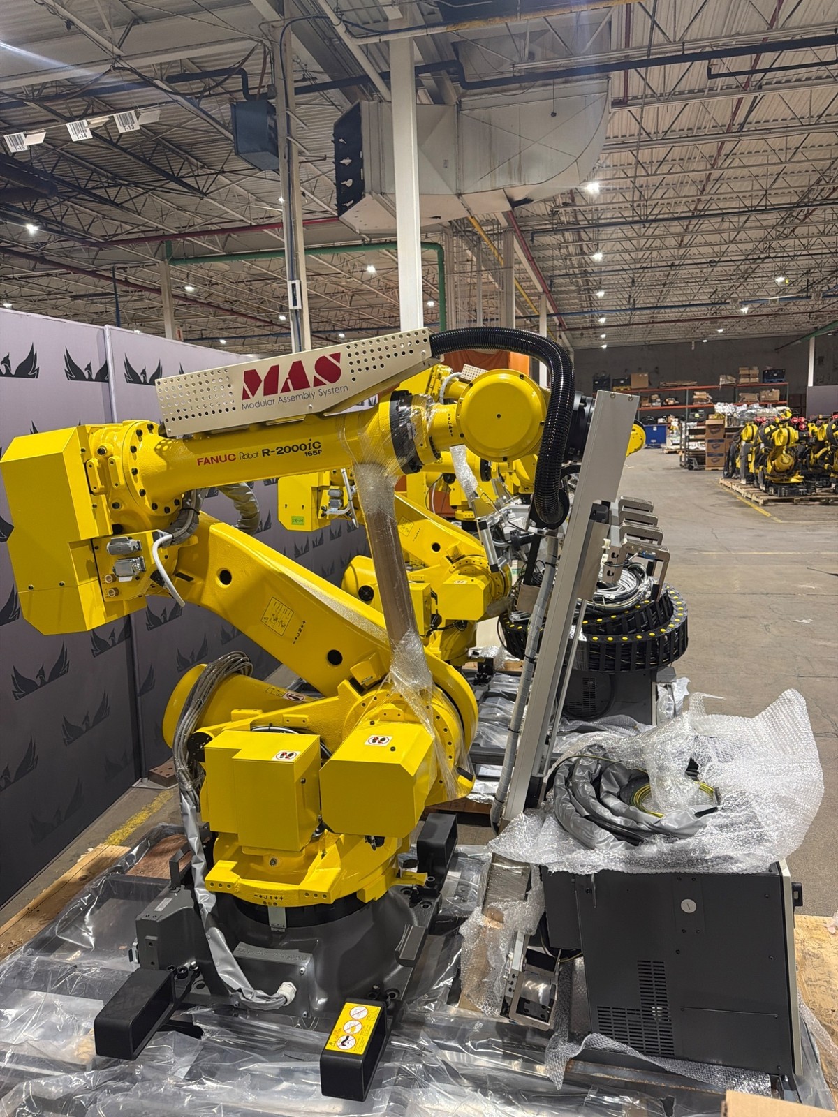 FANUC R‑2000iC/165F Complete with R‑30iB Plus Controller USED