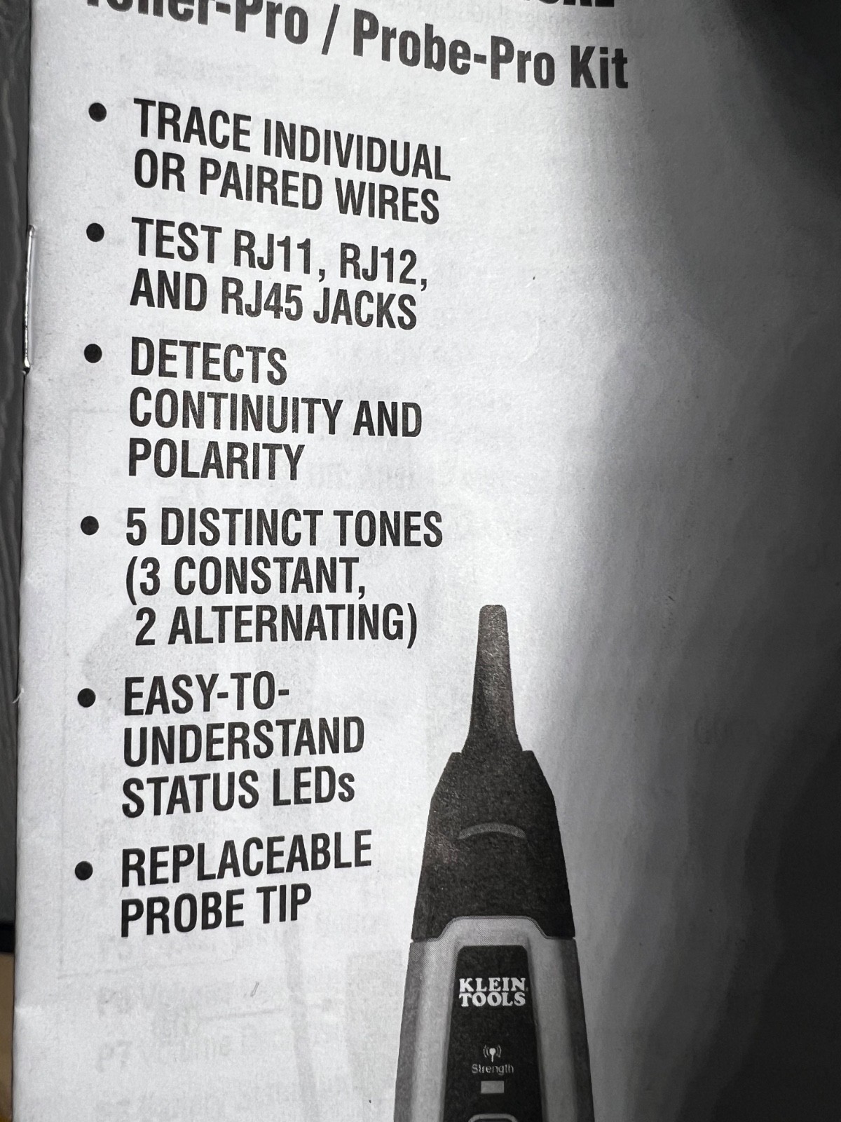 Klein Tools Tone by & Probe PRO Electrical Wire Tracing Set