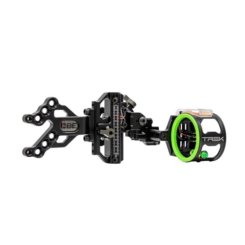 CBE TREK 3-Pin Bow Sight .010" Fiber Left Hand Adjustable Axis [CBE-TKS-3-LH-10]