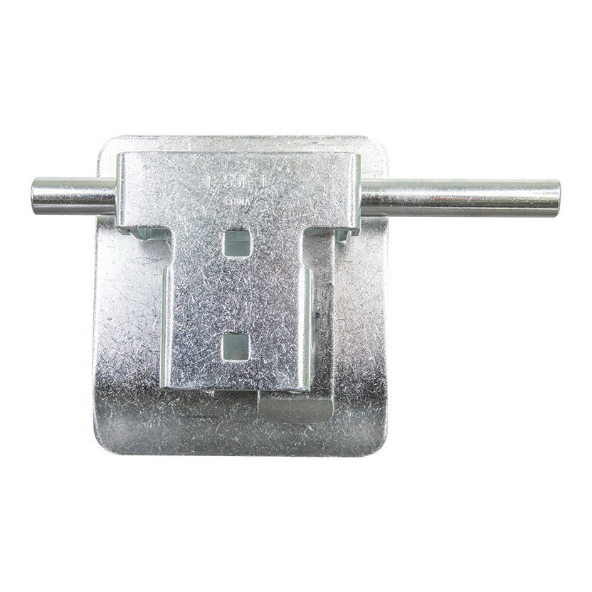 Chateau C-SSL-1 Heavy Shielded Slide Bolt Latch Flat Surface Mount Zinc Plated