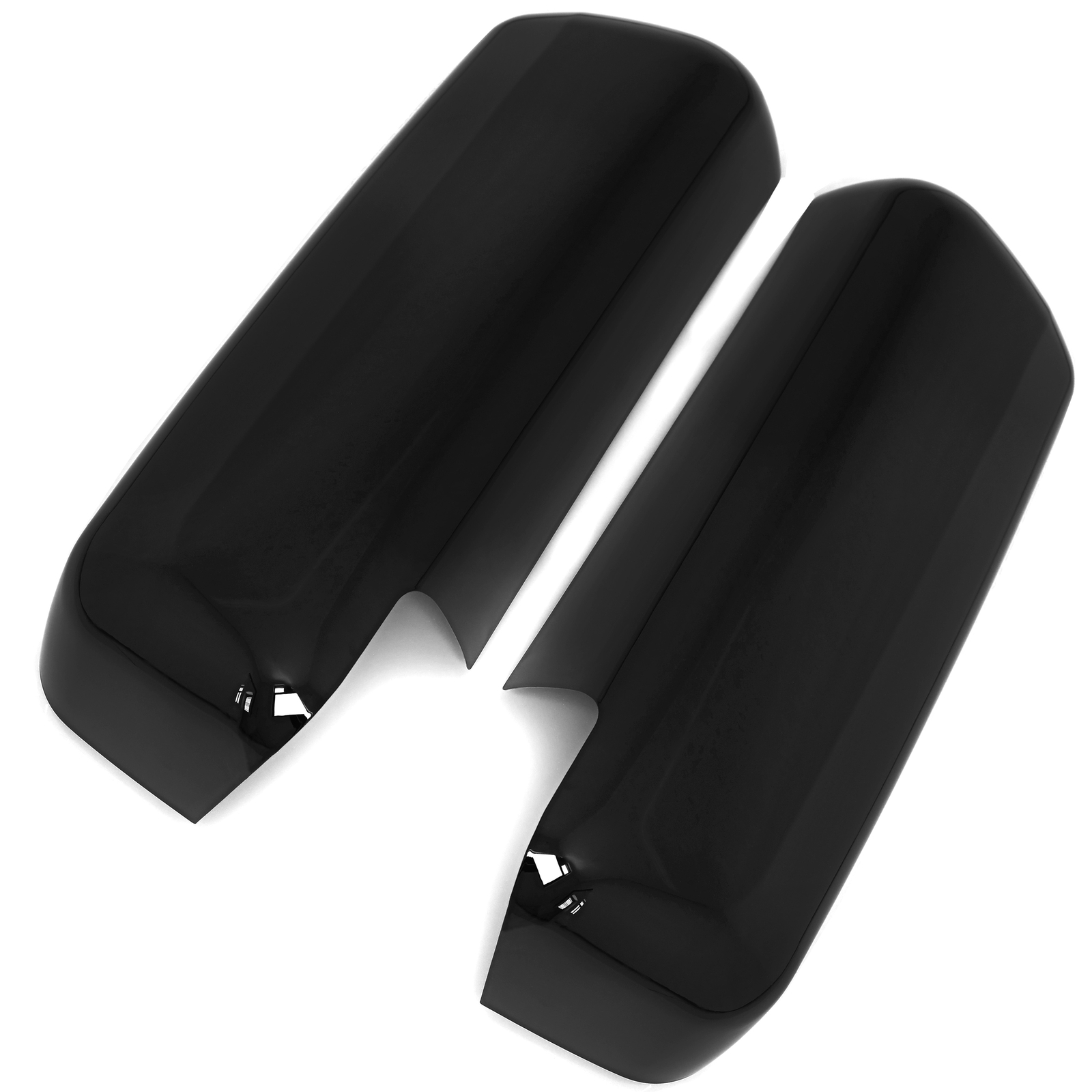 New Black Replacement Door Mirrors Covers Right And Left Pair Fits Peterbilt 579