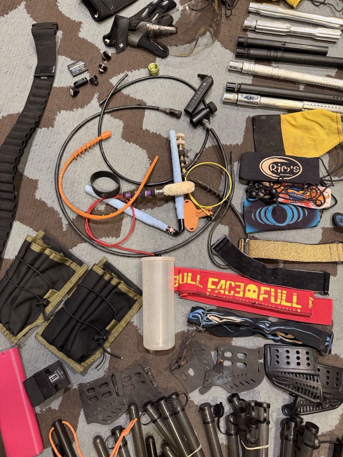 MISCELLANEOUS PAINTBALL PARTS LOT!!