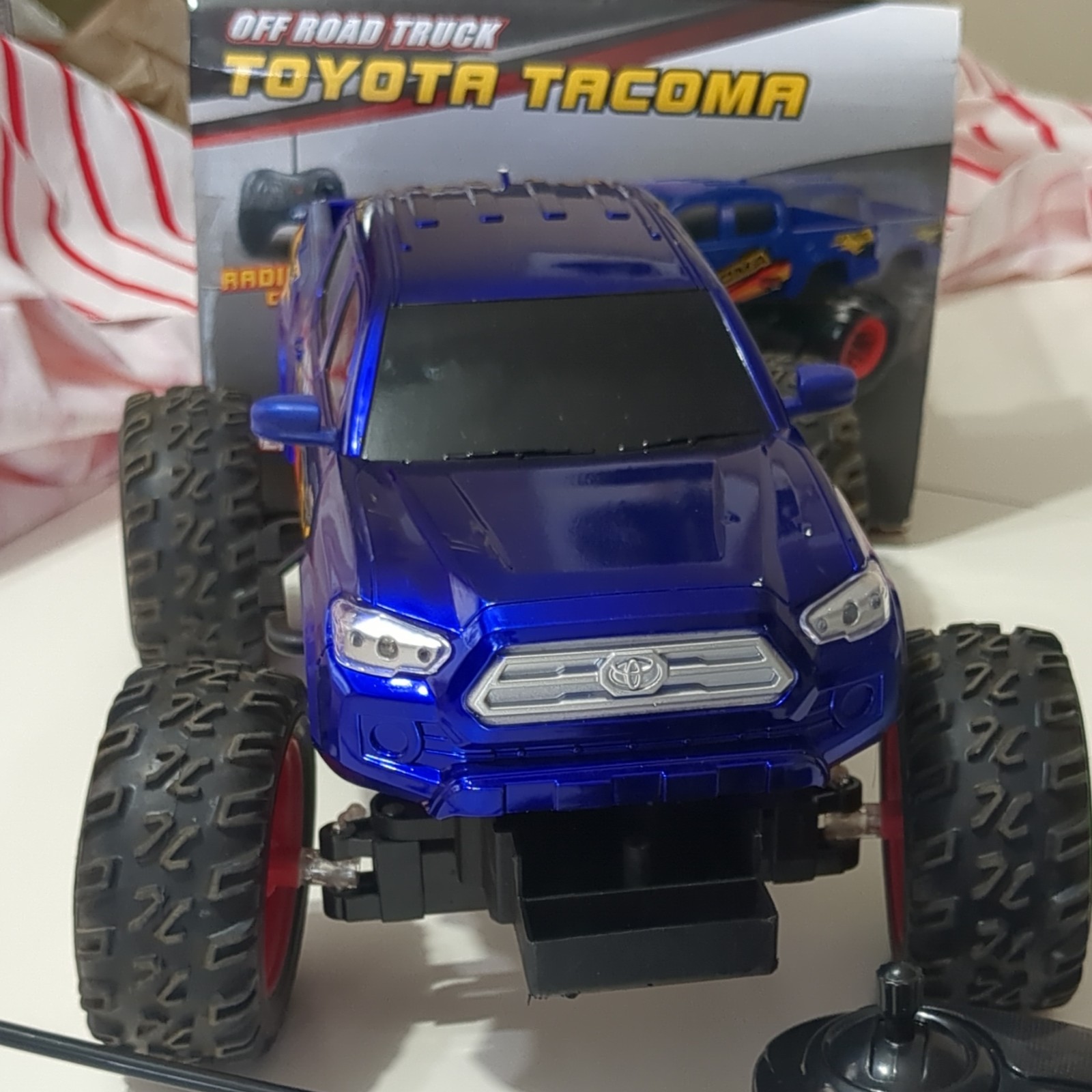 Toyota Tacoma Remote Control Off Road Truck Car Toy Blue Red Black
