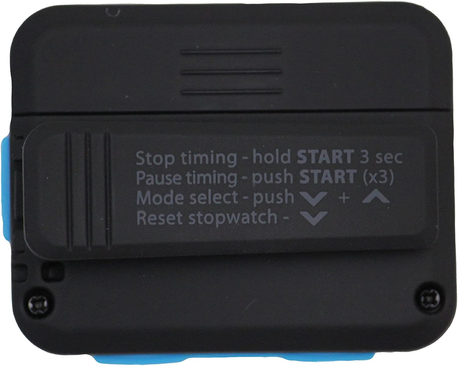 Interval Timer and Stopwatch - Black/Blue SOFTCOAT