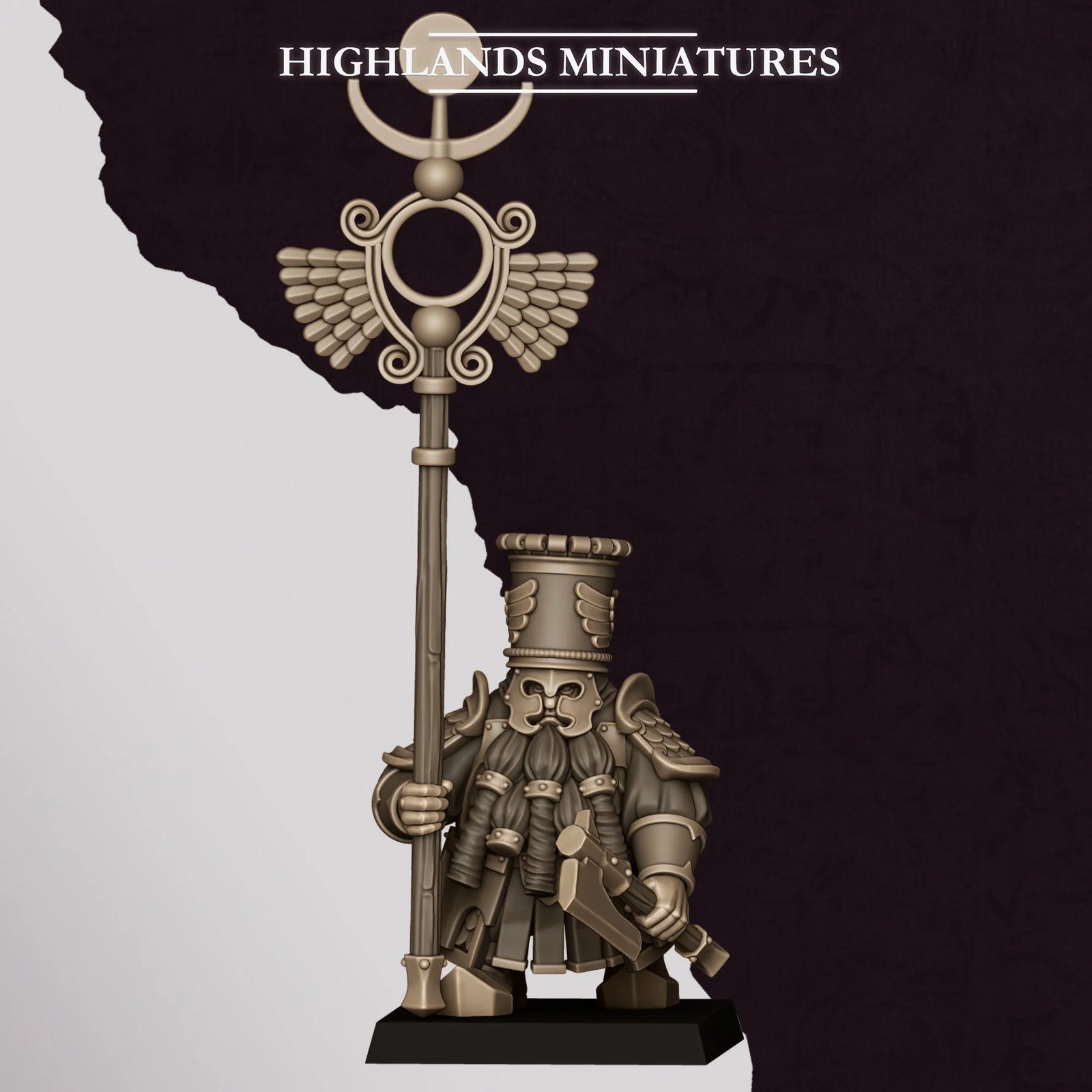Marduk Heavy Guard Command Group - Resin Tabletop Miniature