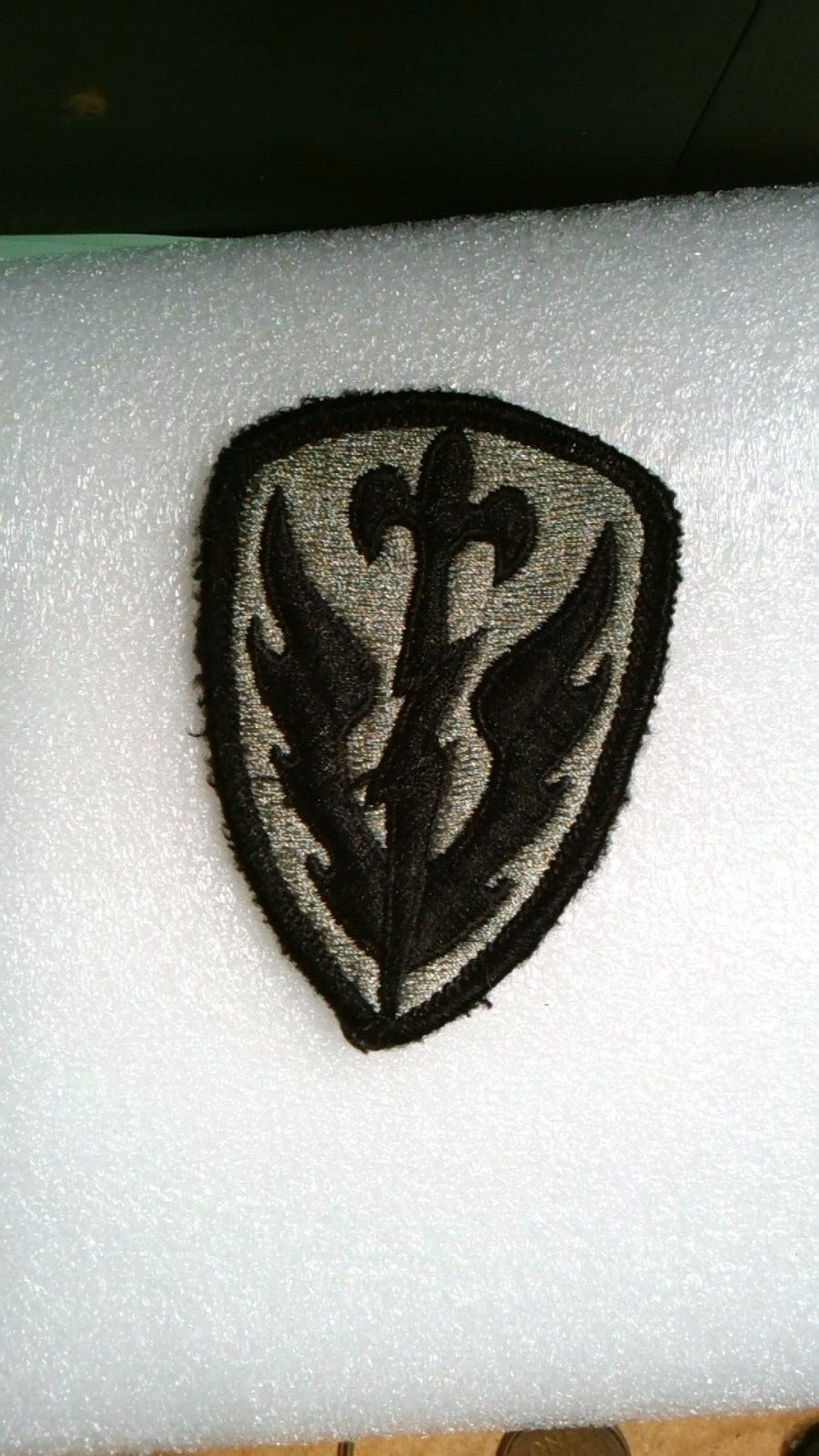 MILITARY PATCH US ARMY HOOK LOOP BACK FOR ACU UNIFORM 504TH INTELLIGENCE MI BDE
