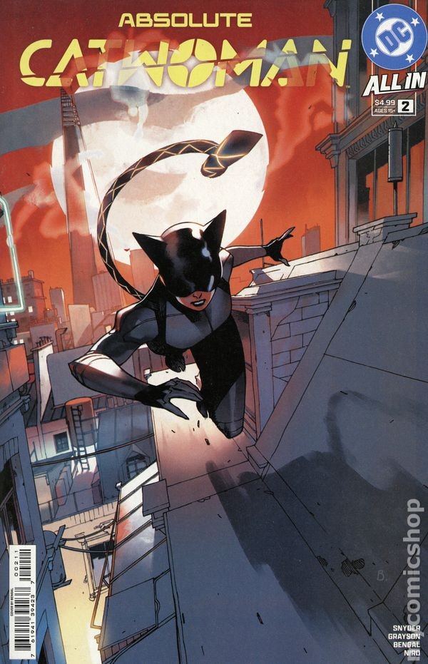 Absolute Catwoman #2A 2026 Stock Image