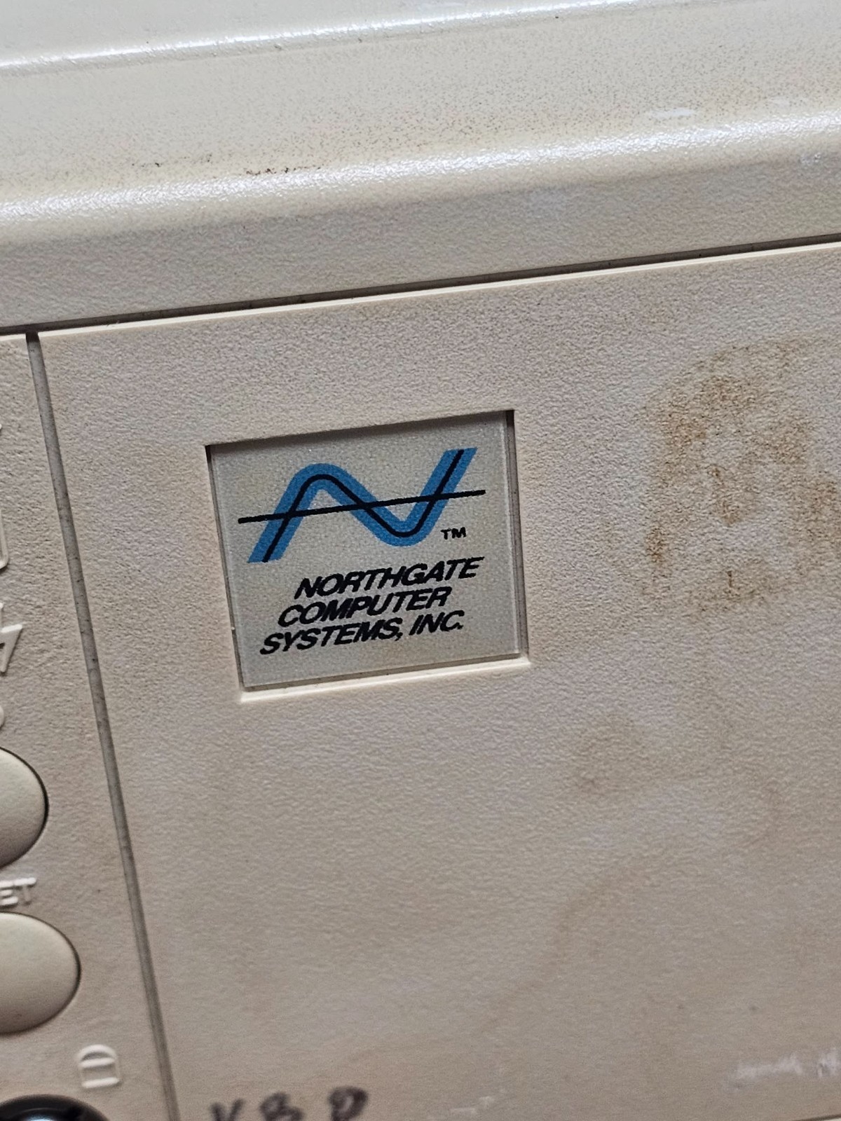 Vintage Retro Rare Northgate Computer Computer Chassis/Case/Shell Complete Clean