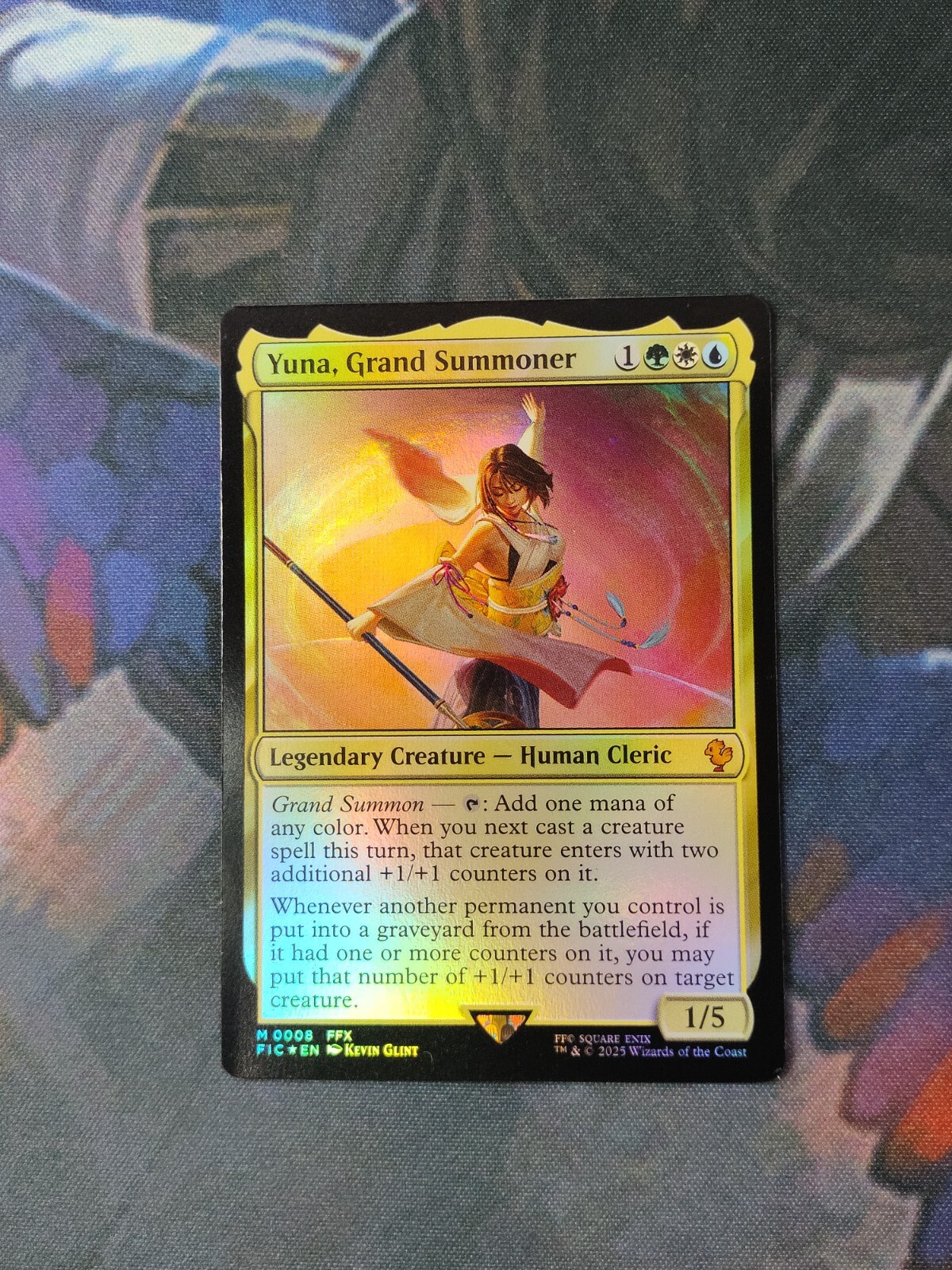 Yuna, Grand Summoner - Foil | 7% Off 2+ | Final Fantasy | NM | MTG