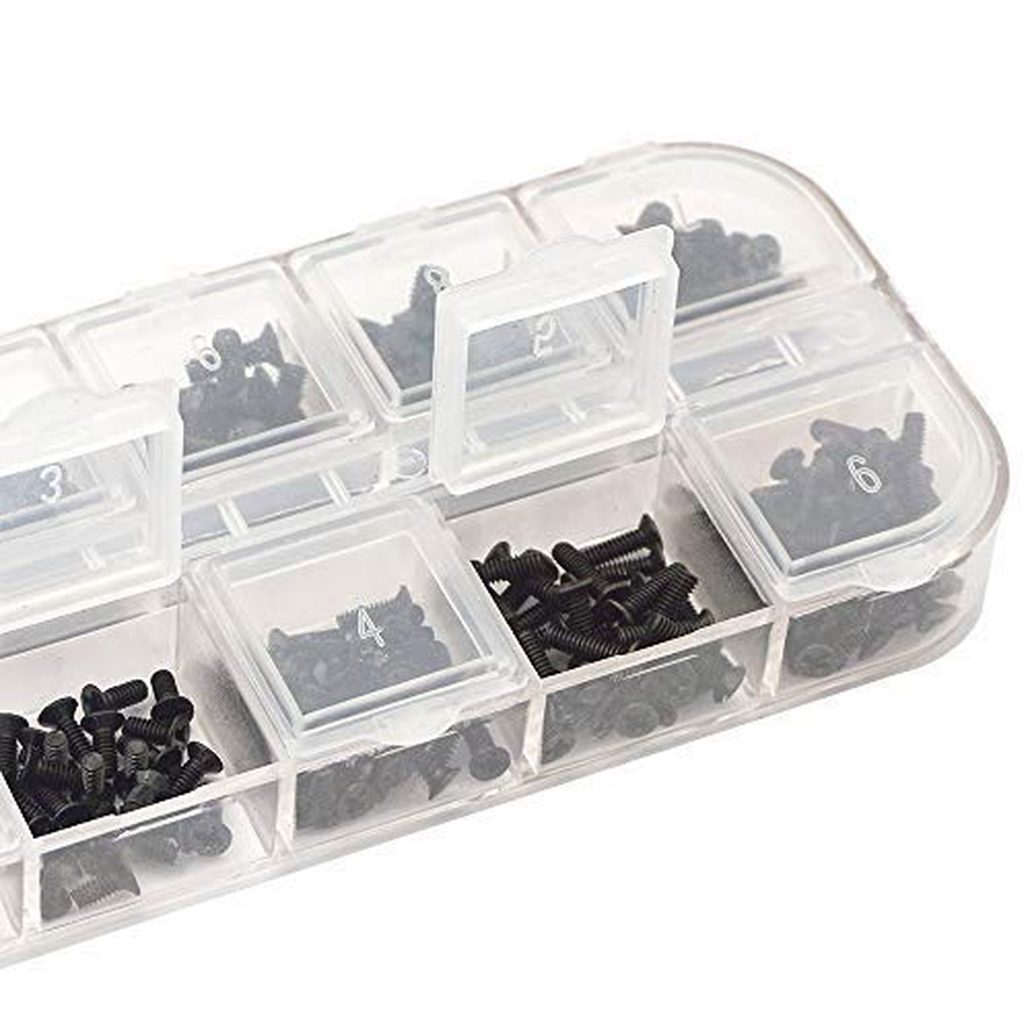 360pcs 12sizes Laptop Notebook Tiny Computer Replacement electronic Screws As...