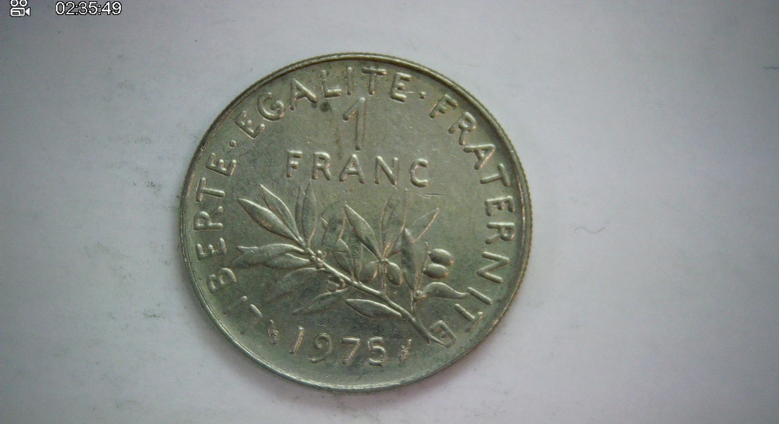 France 1975 1 Franc Semeuse (La Semeuse) 1 Franc Coin