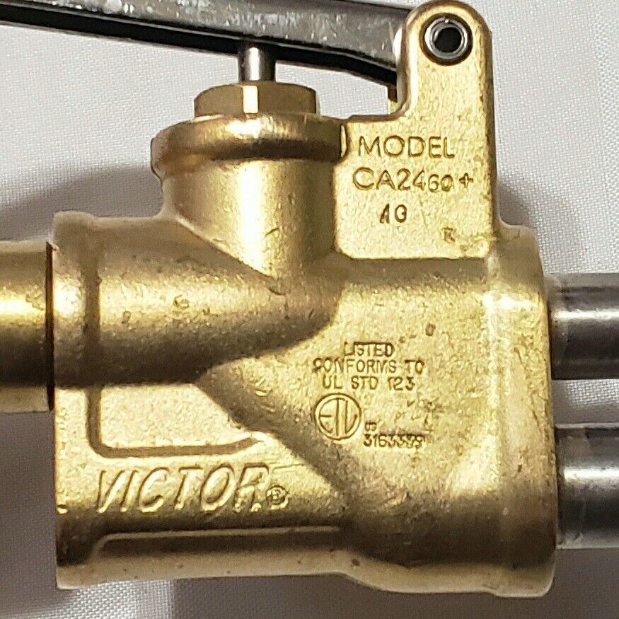 Victor Journeyman Welding Cutting Torch Set CA2460+ Attachment 315FC+ Handle Tip