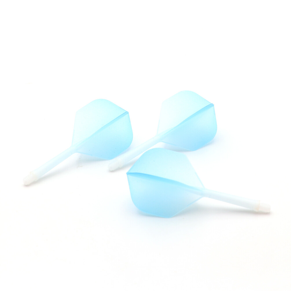 CUESOUL AK5 Integrated Dart Shaft and Flights Standard Shape Graduated Blue