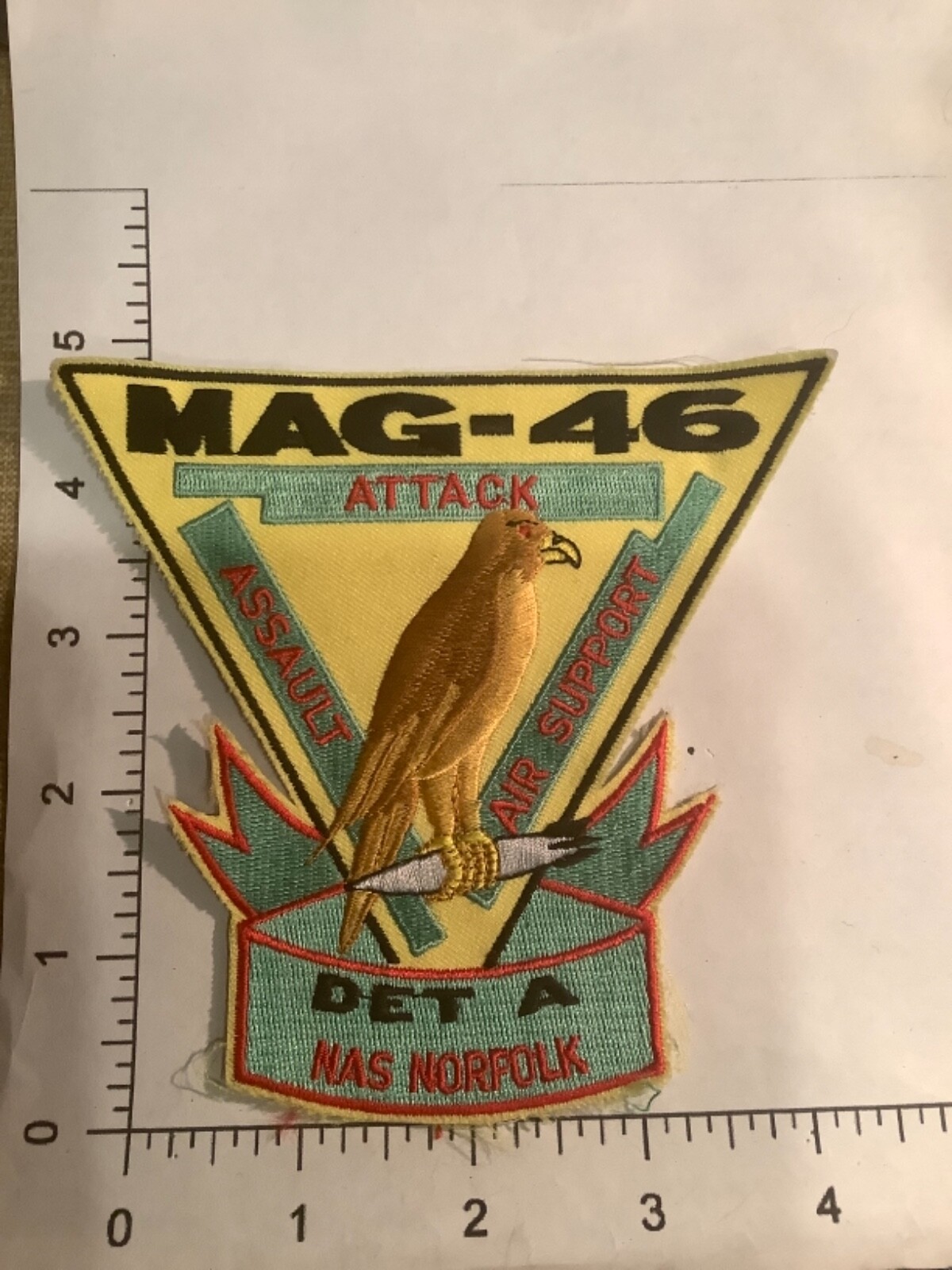 USMC MAG-46  SQUADRON PATCH.