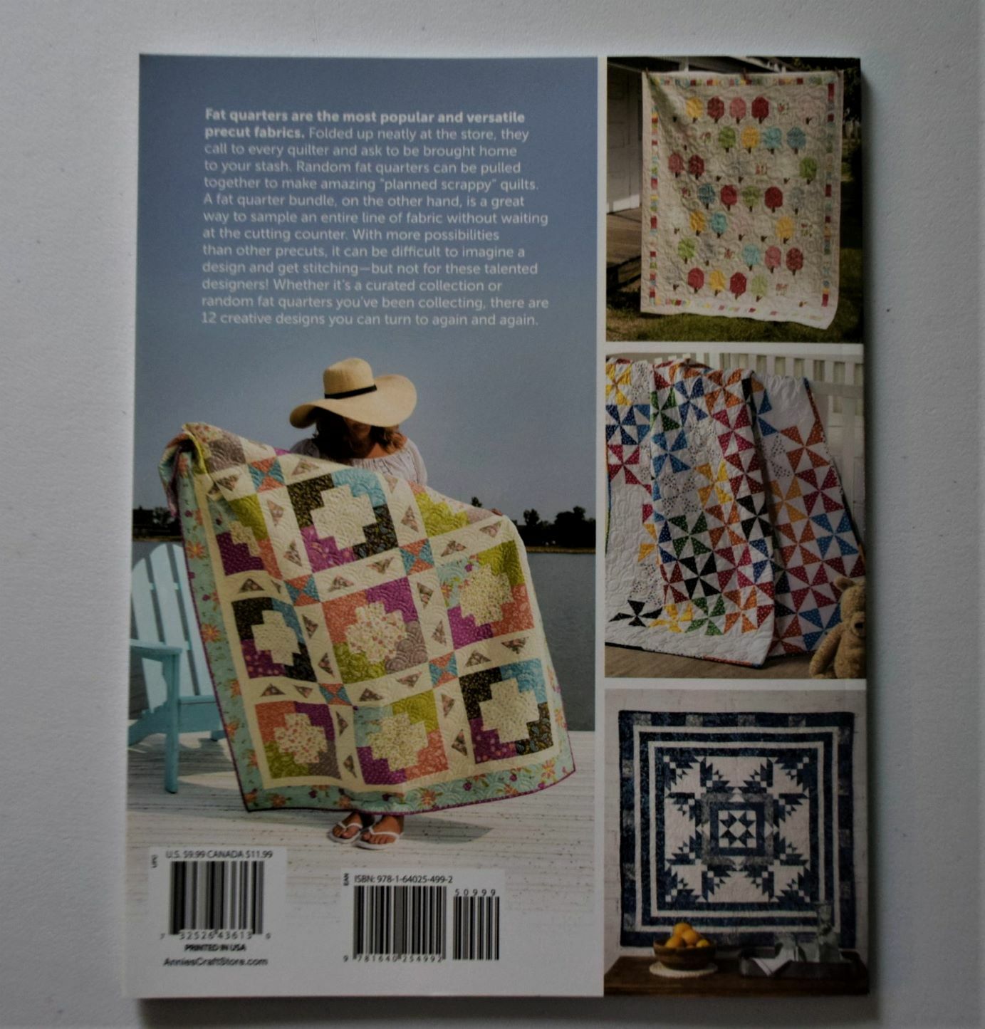 Fat Quarter-Friendly Quilts 12 Projects Table Runners Bed Quilts GIFT