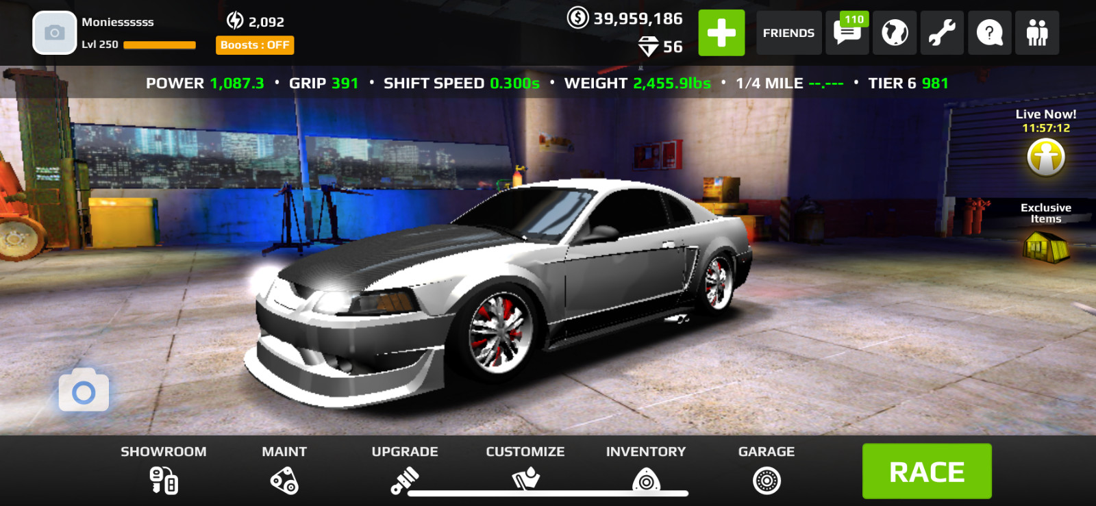 Rush Racing 2 In-game Vehicle. 6-8$ each