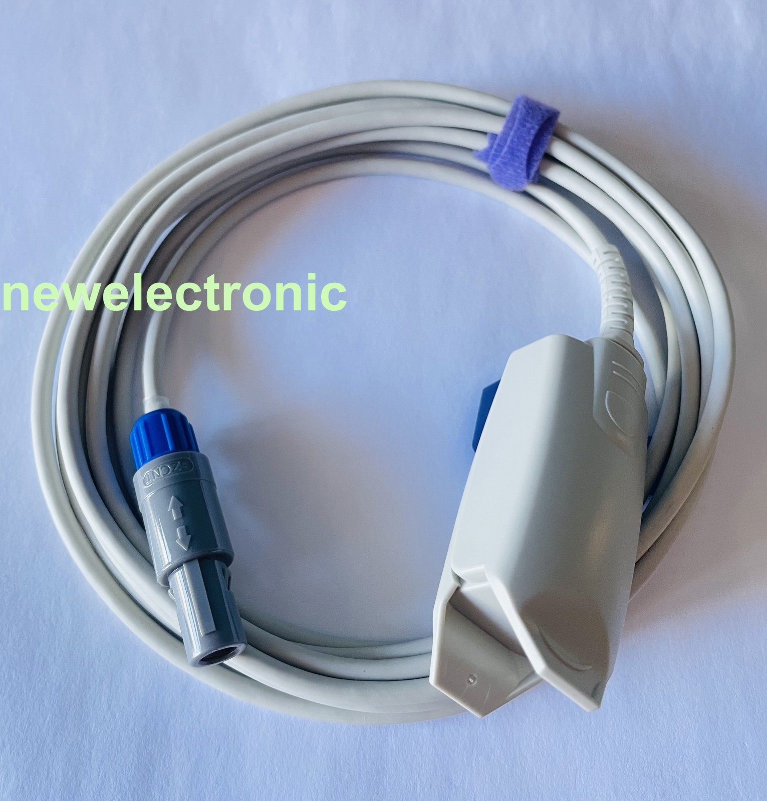8Pin SpO2 Sensor Probe Cable For Creative UP-8000 Patient Monitor Pulse Oximeter