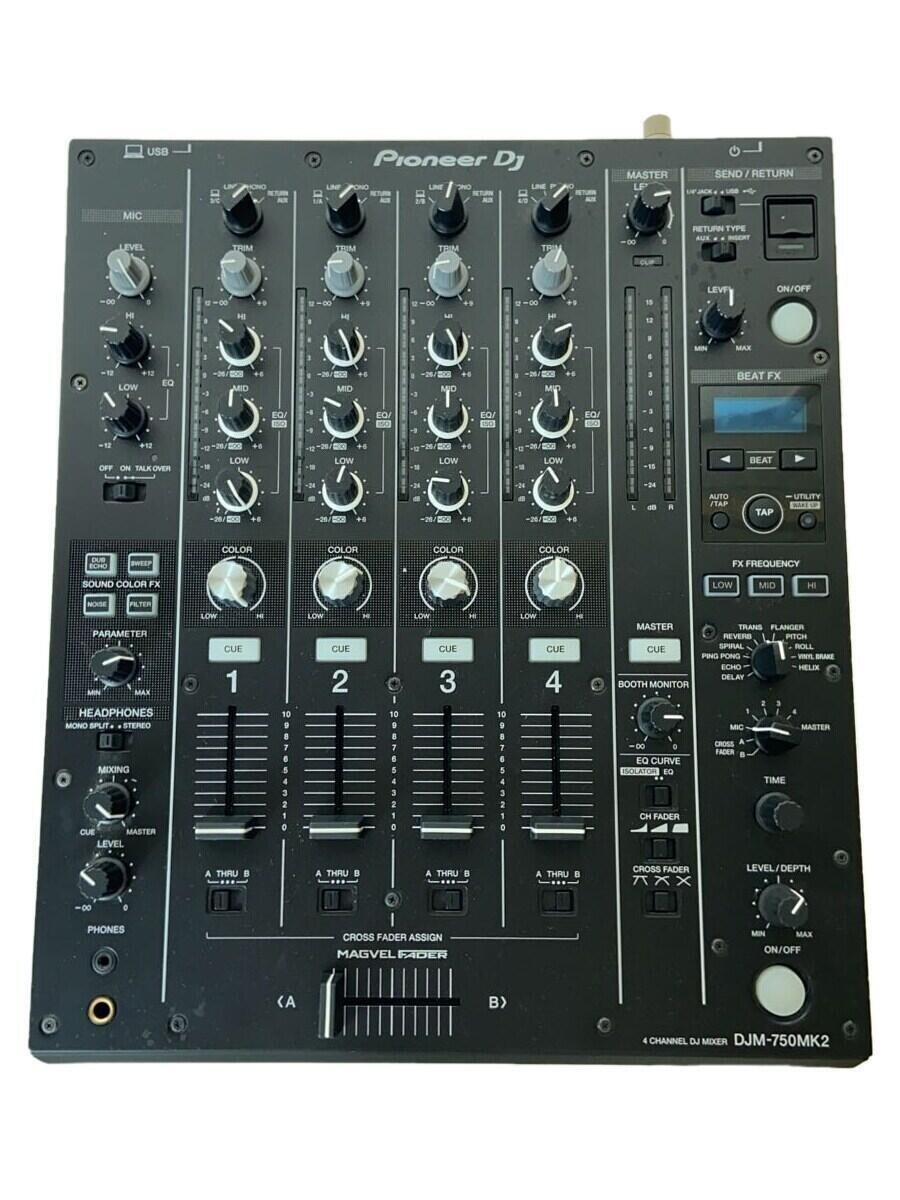 Pioneer DJ DJM-750MK2 4-channel Performance Audio Mixer DJM 750 MK2