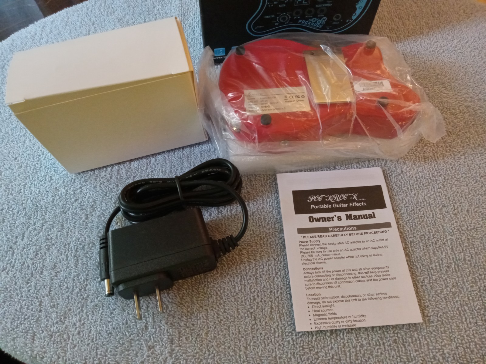Very Nice POCKROCK Portable Guitar Effects Pedal