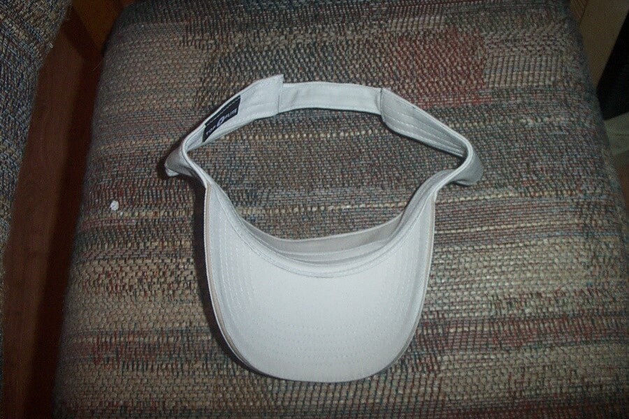 BRAND NEW Top Flite Golf Visor Tan