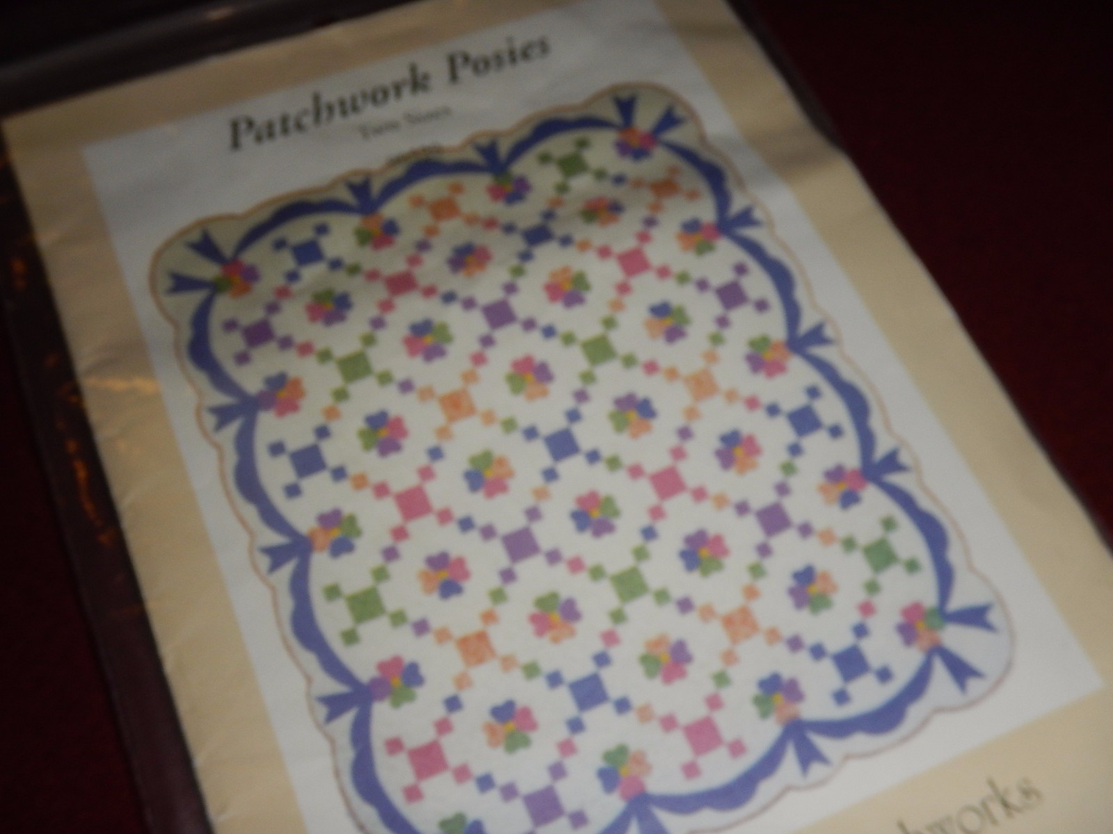 Prairie's Edge Patchworks "Patchwork Posies" Quilt Pattern - Two Sizes