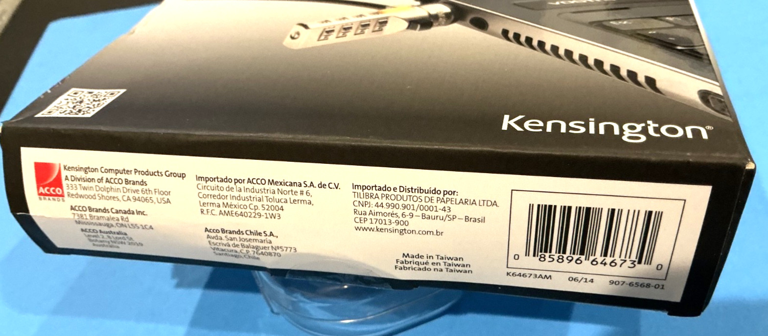 Kensington Combination Laptop Computer Lock