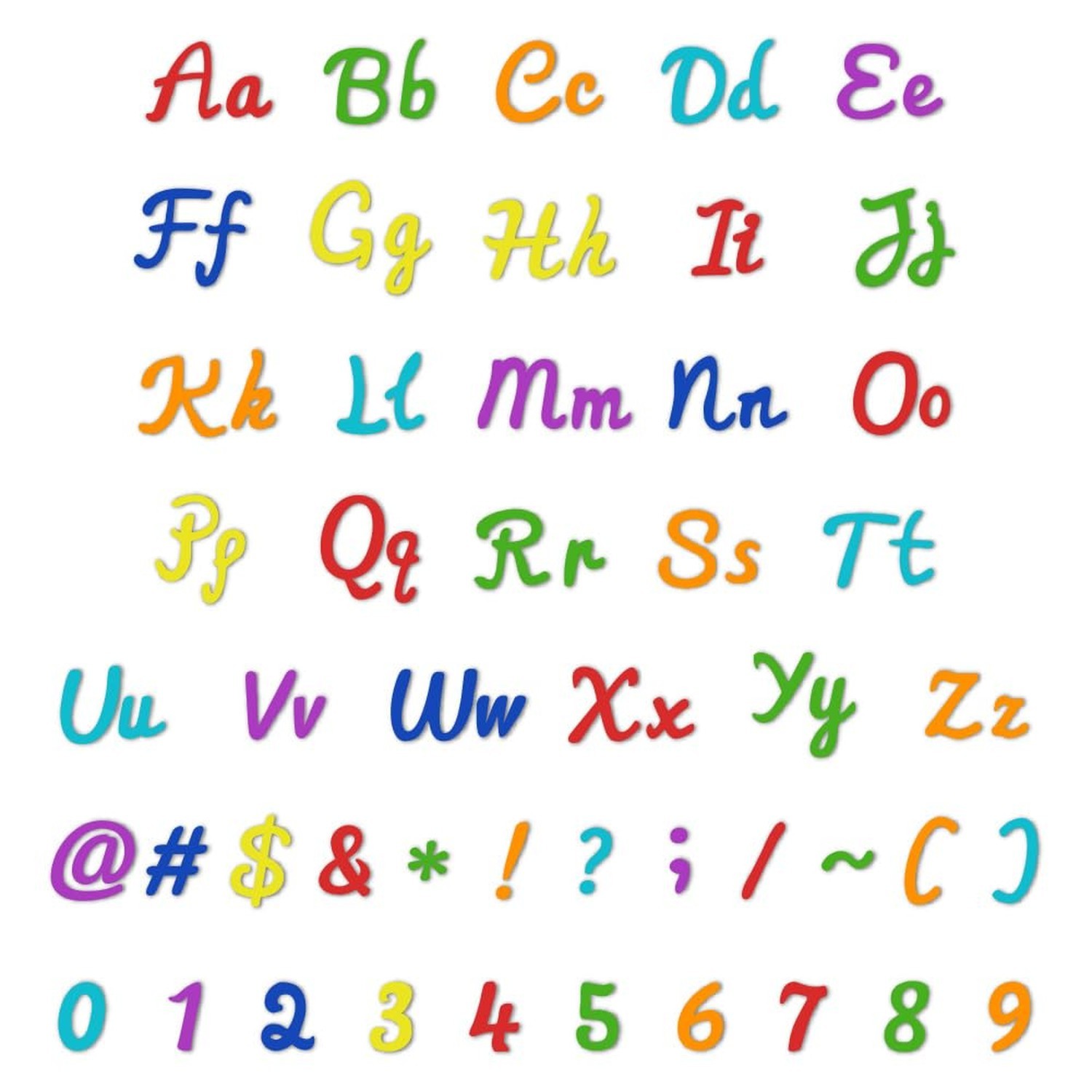 74pcs Alphabet A~Z Cutting Dies 26 Letters Card Making Die Cut Number Words C...