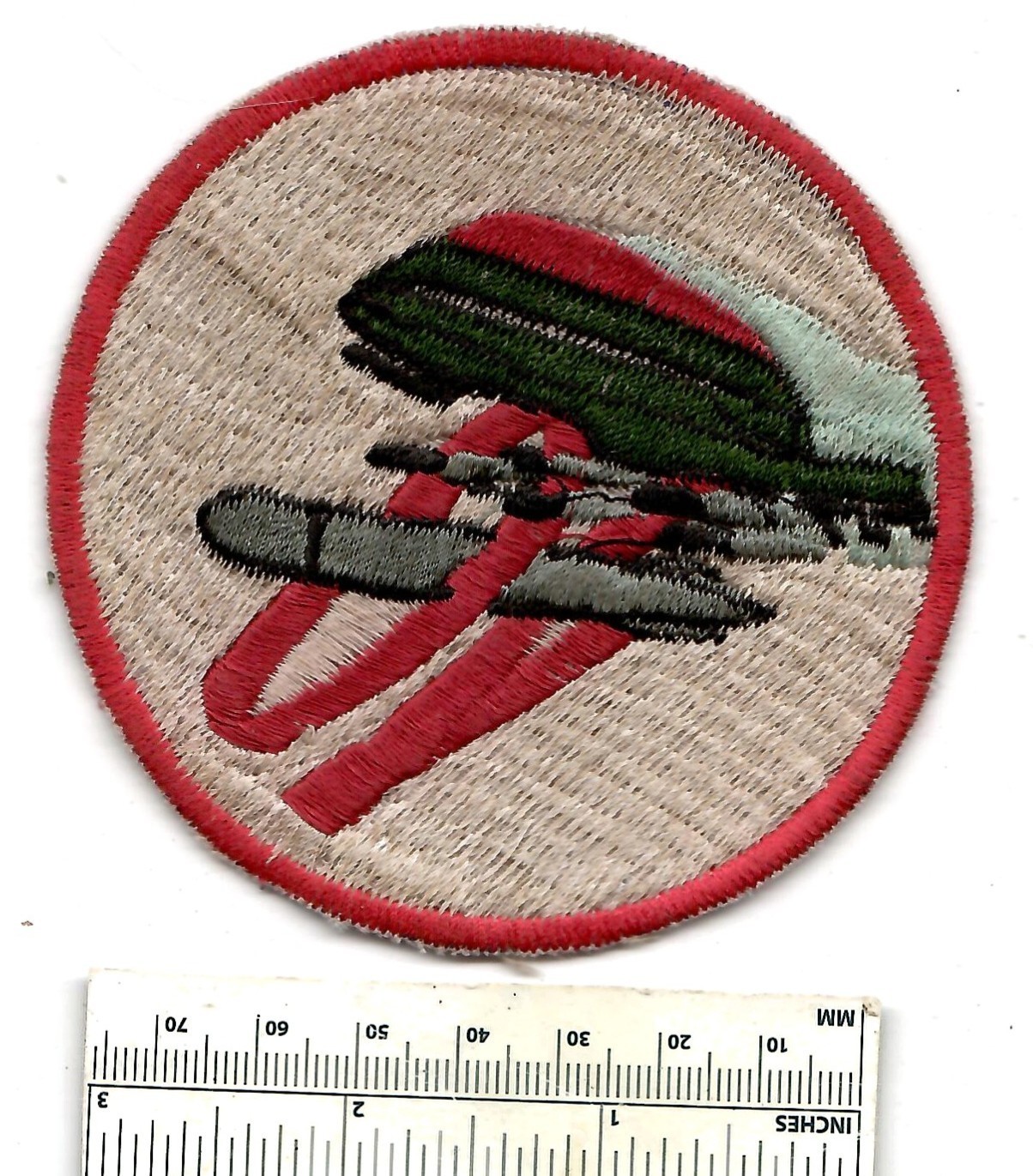 WW2 MTB 40 Motor Torpedo Boat Squadron US Navy Cloth Shoulder Patch WWII 40th