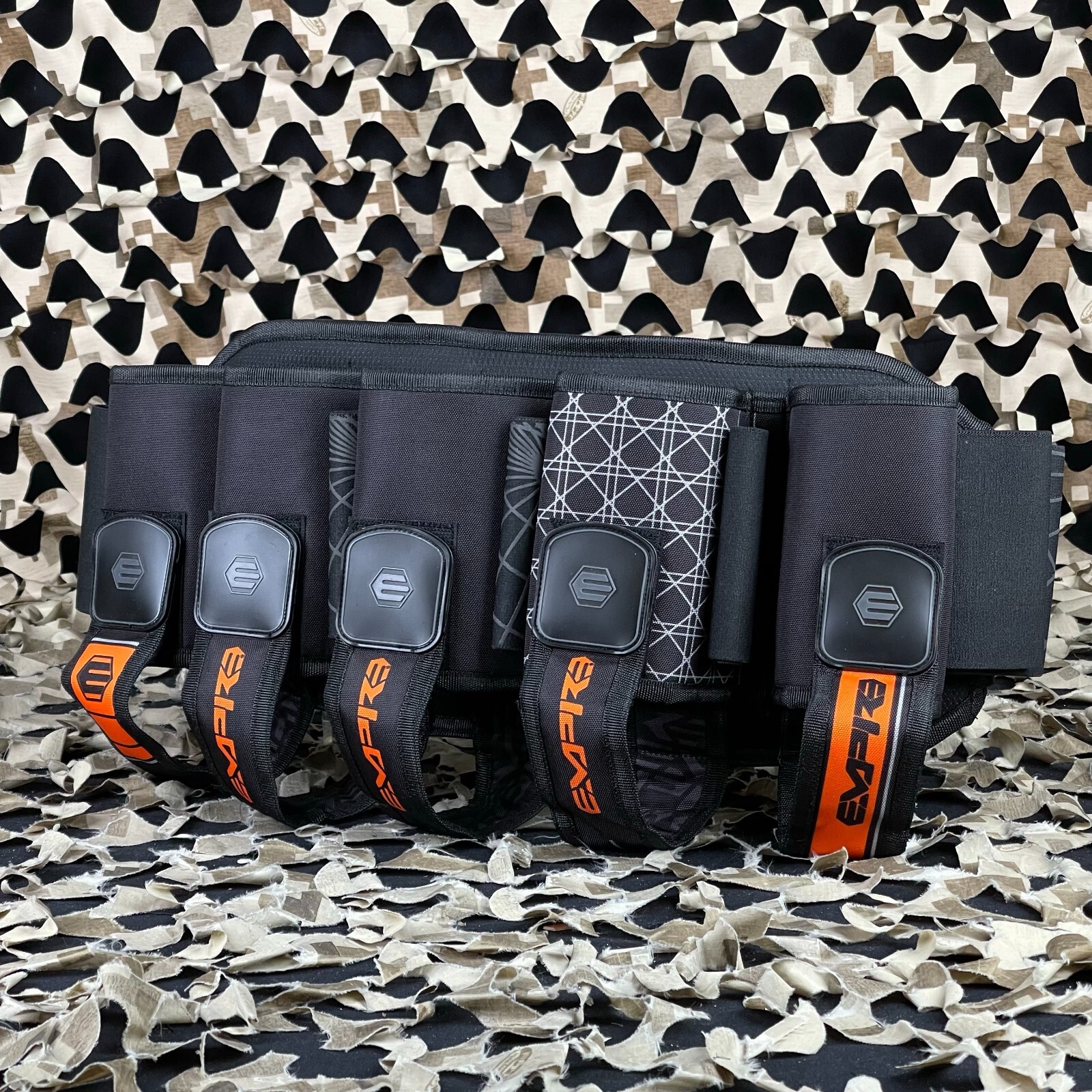 NEW Empire Compressor 5+8 Paintball Harness - Inferno