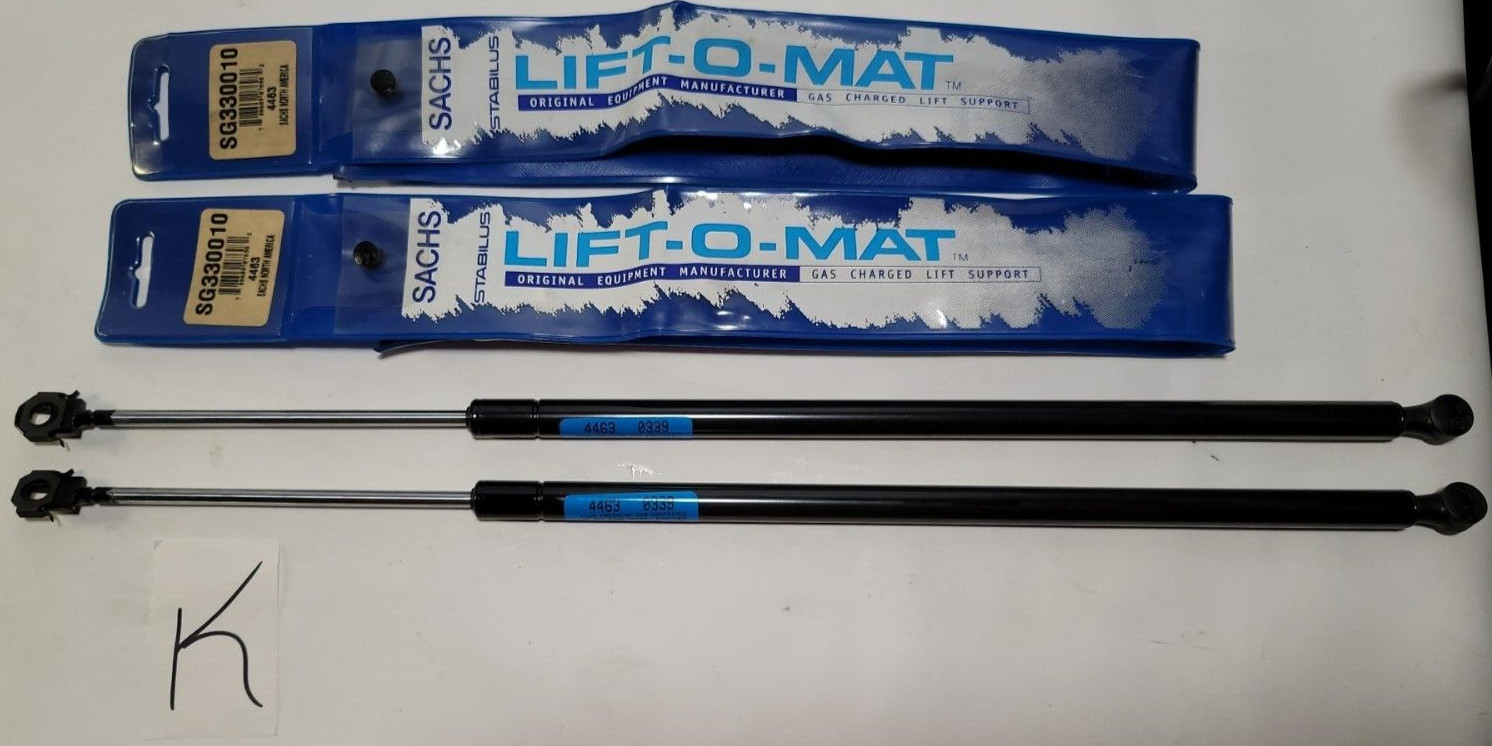 (2) Sachs Stabilus Hood Lift Support #SG330010 - Buick, Chevrolet, Olds, Pontiac