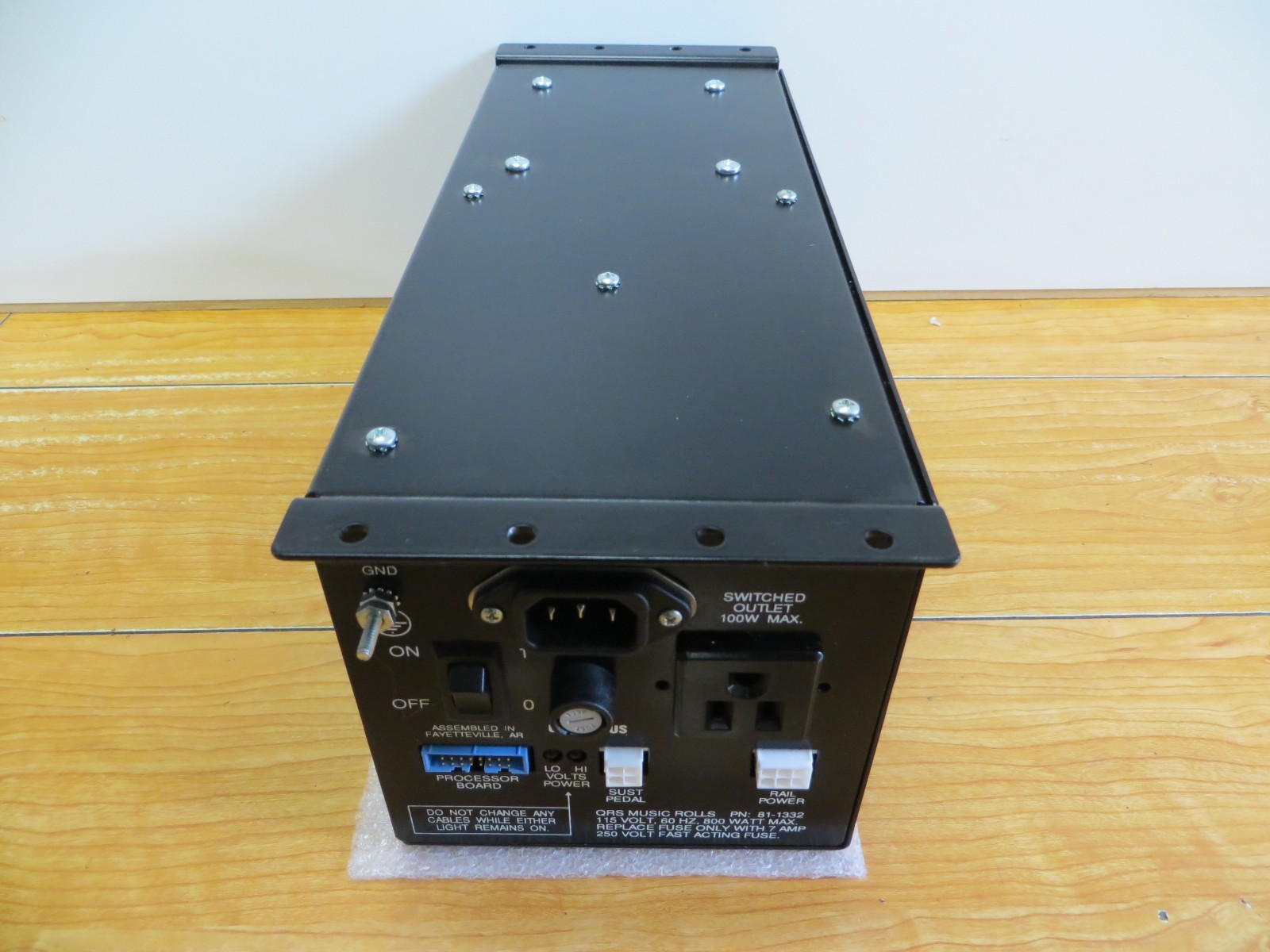QRS Pianomation Power Supply For Player Pianos