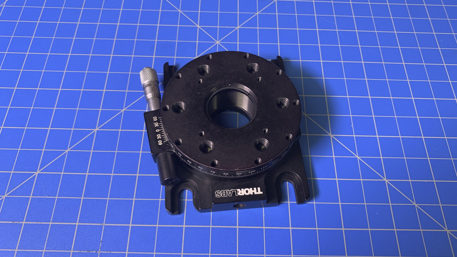 Thorlabs PR01 Translation Stage With Rotating Mounting Platform