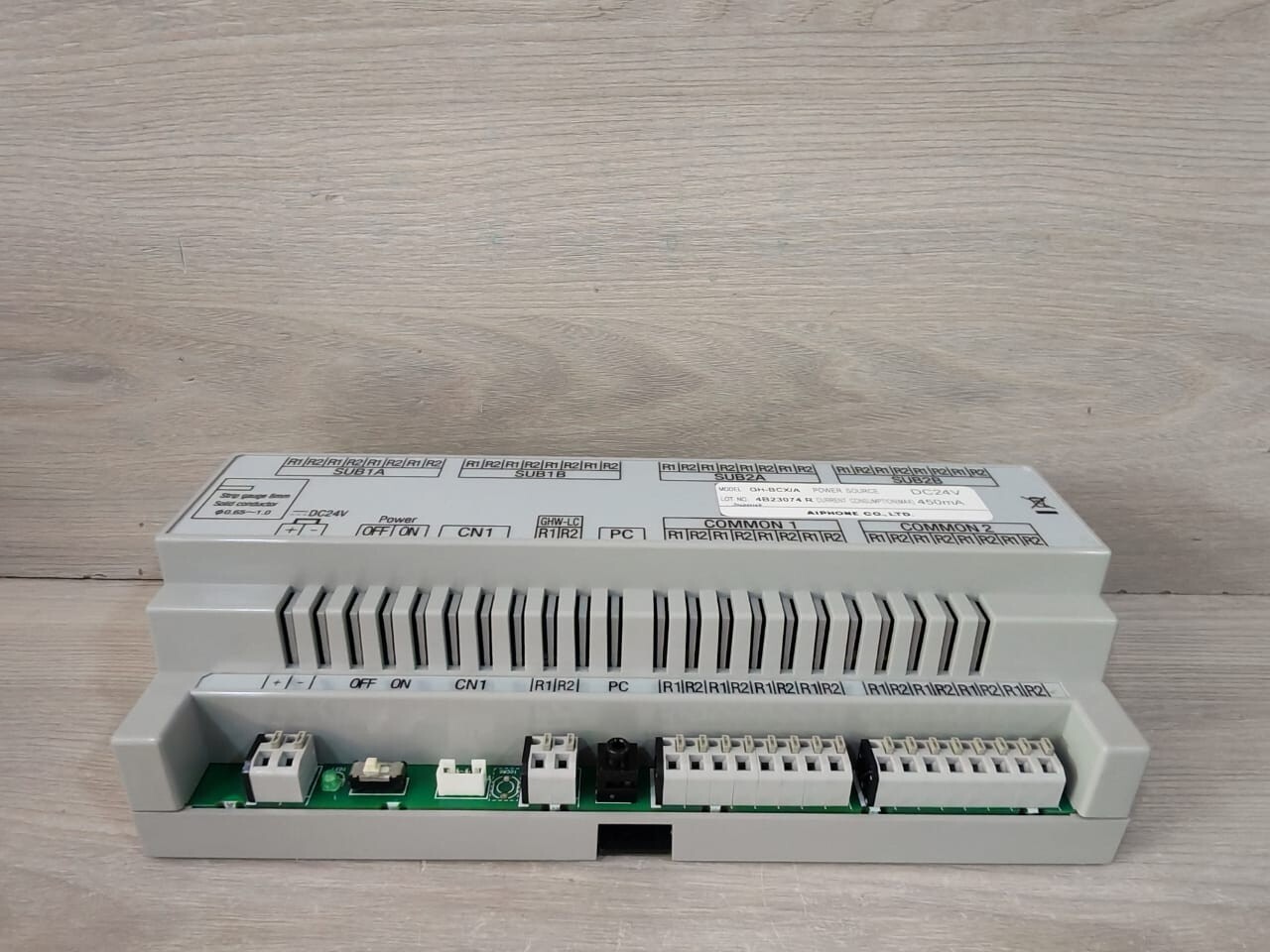AIPHONE GH-BCX/A EXPANDED AUDIO CONTROL UNIT