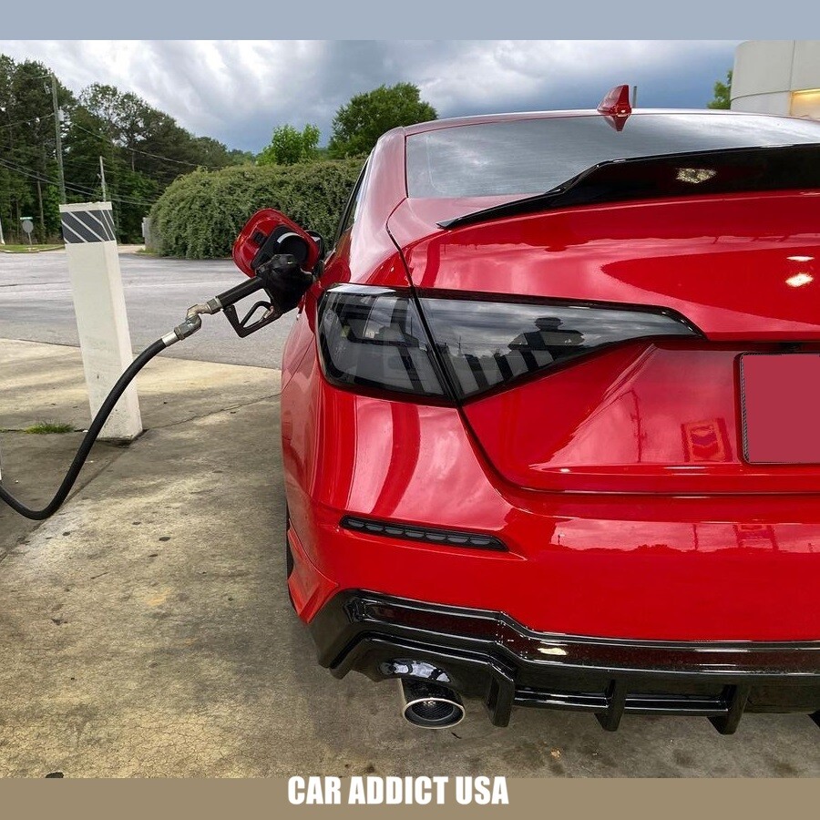 V2 Demon Eye Tail Lights for Honda Civic Sedan 2022-2025 11th Gen Smoked/White