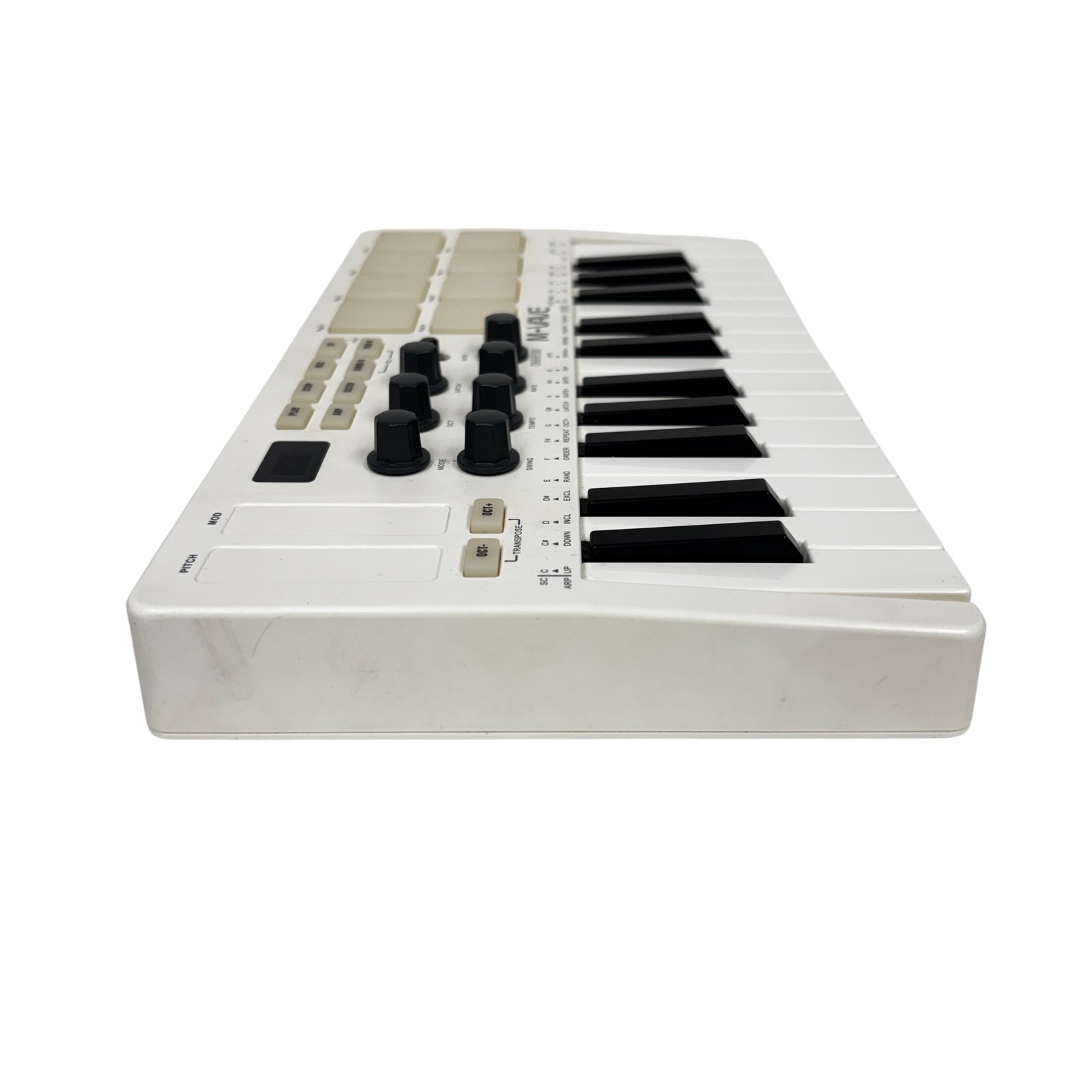 M-VAVE SMK-25 25-Key USB MIDI Keyboard Controller - White
