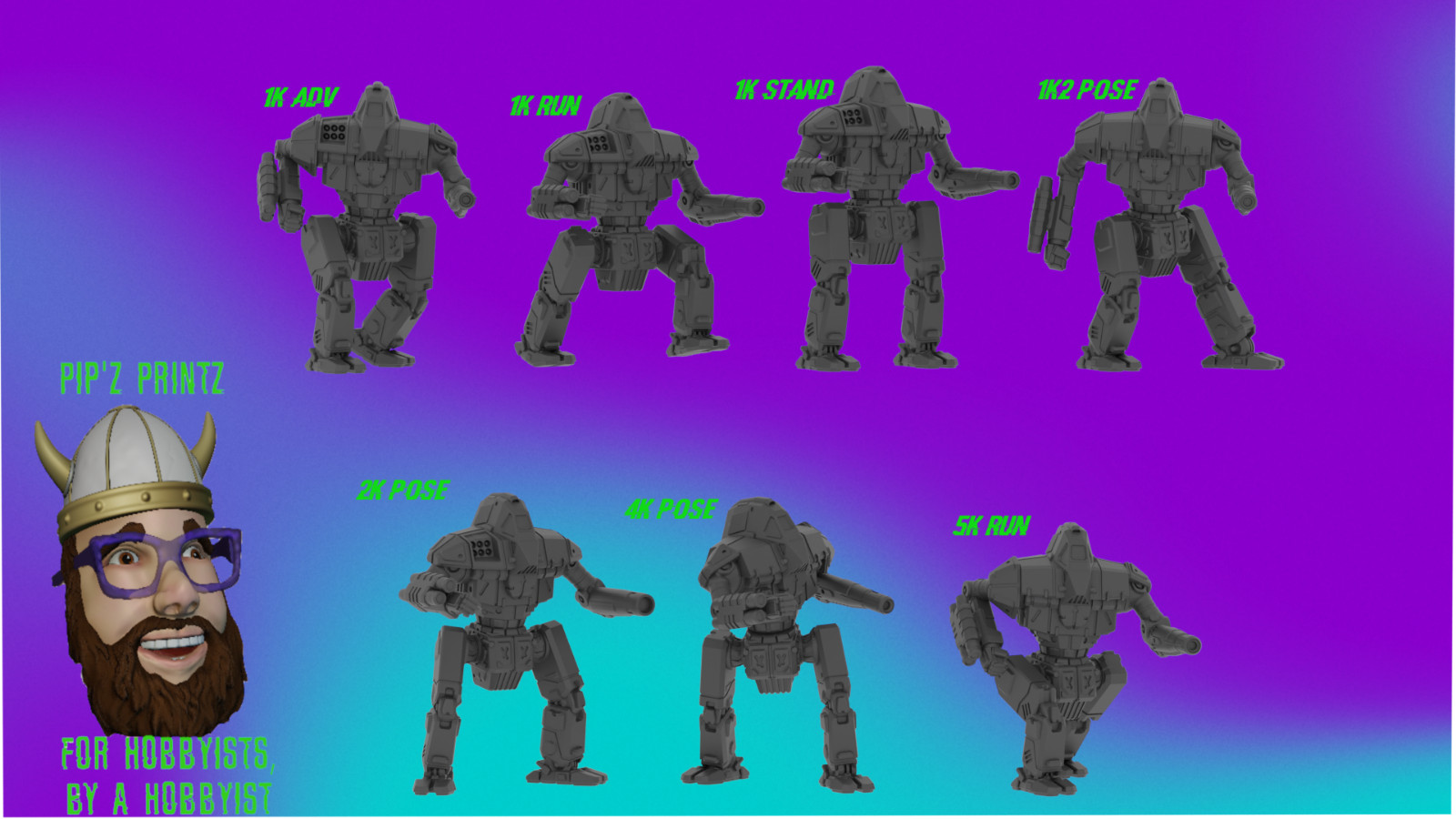 Daimyo Alternate Mech Model For Battletech 6mm-10mm-15mm RLWS