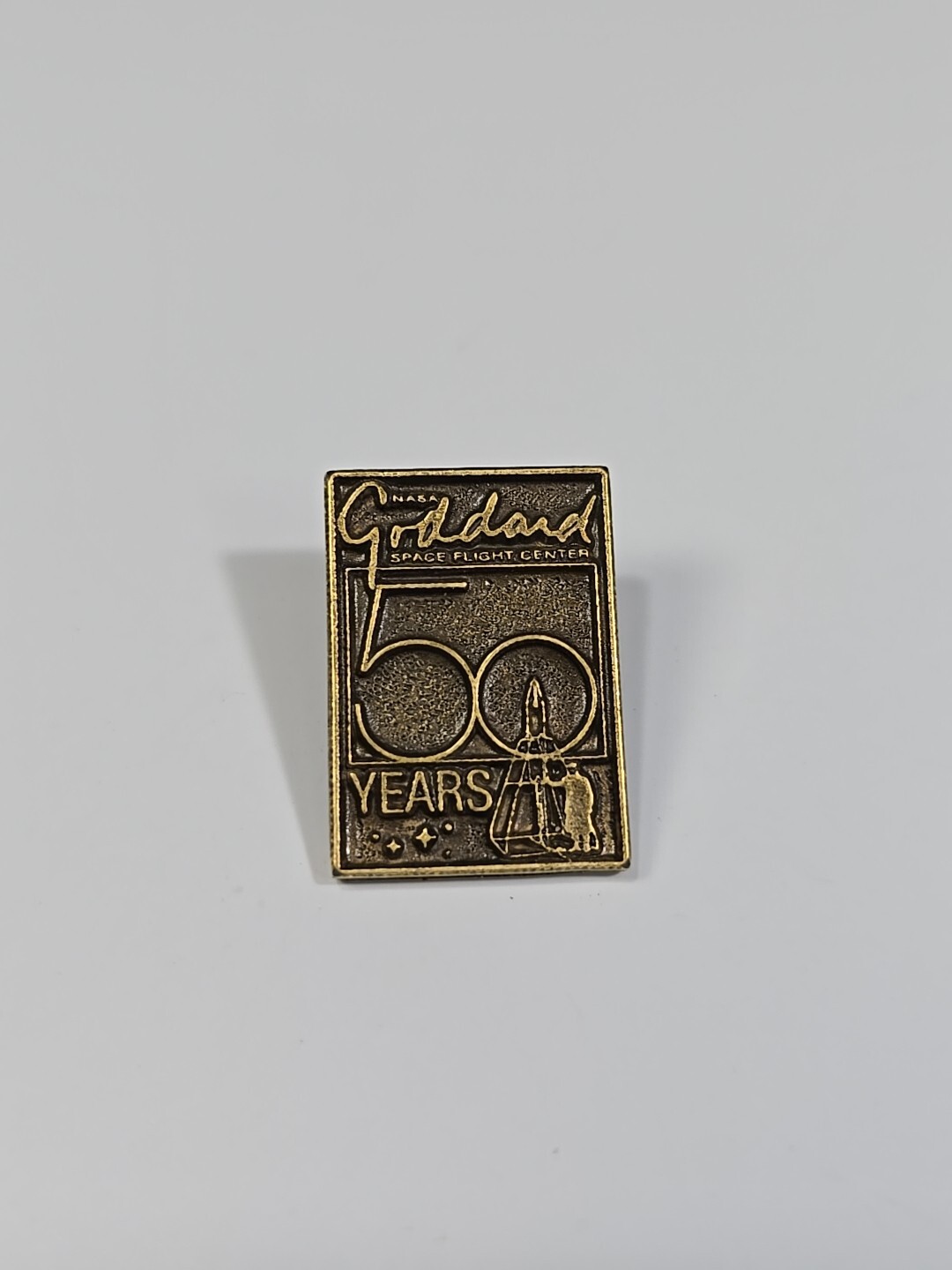 NASA Goddard Space Flight Center 50 Year Commemorative Pin Greenbelt Maryland *